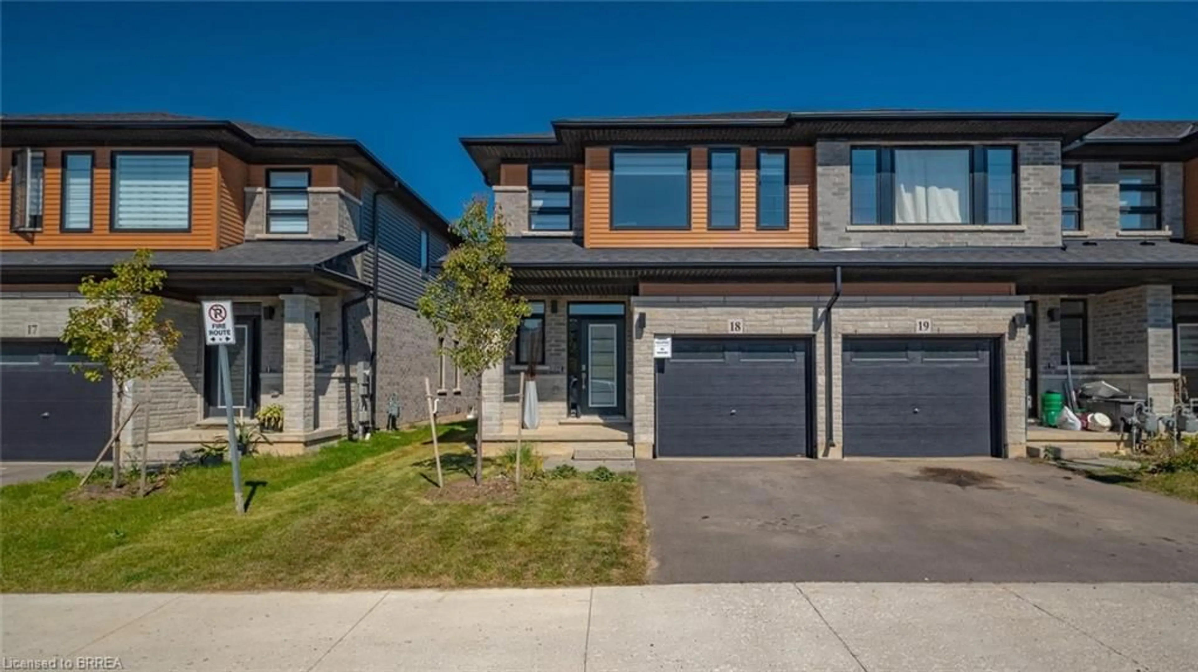 Home with brick exterior material, street for 461 Blackburn Dr #18, Brantford Ontario N3T 0W9