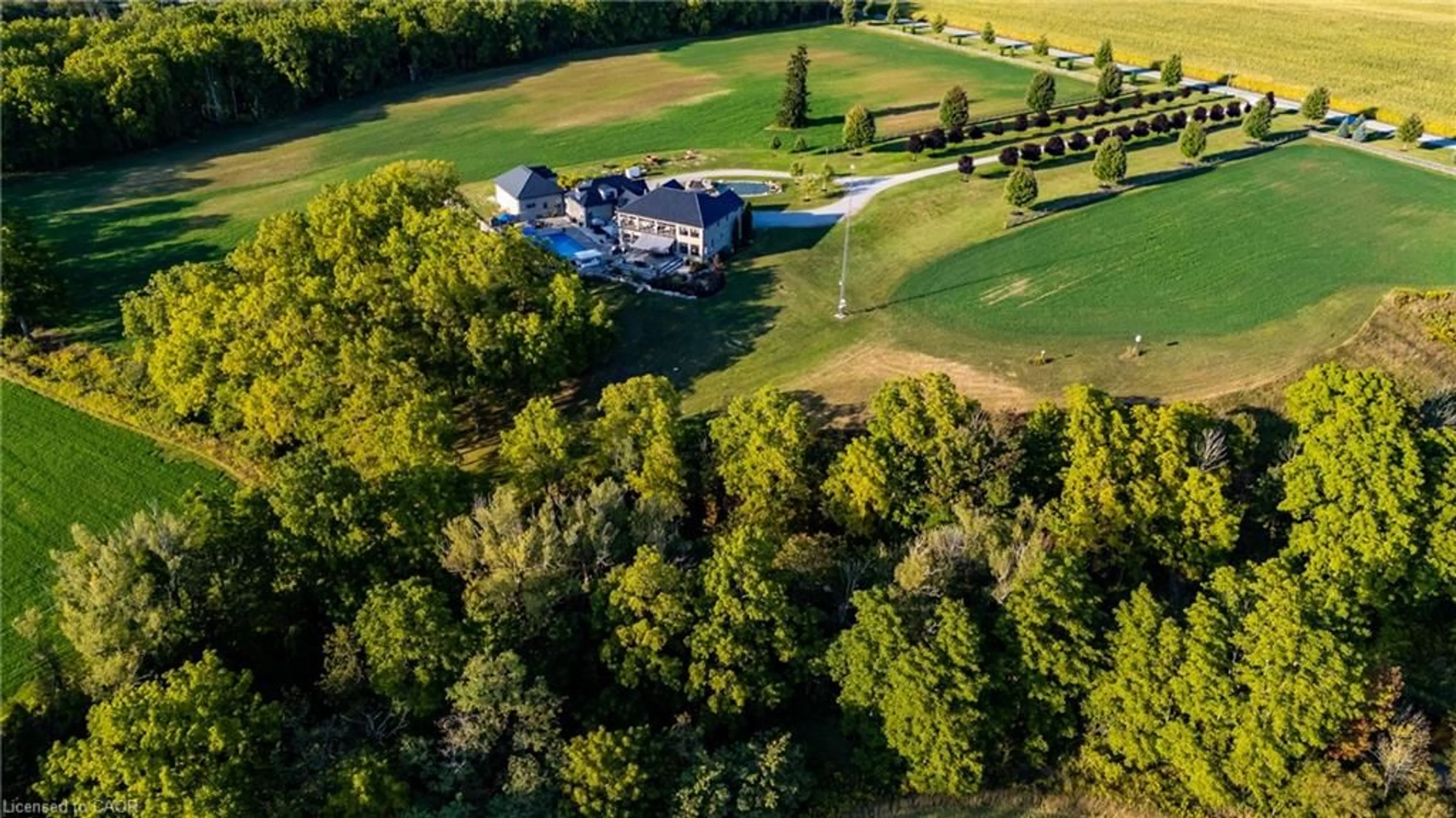A pic from outside/outdoor area/front of a property/back of a property/a pic from drone, unknown for 649 East Quarter Line, Port Dover Ontario N0A 1N1