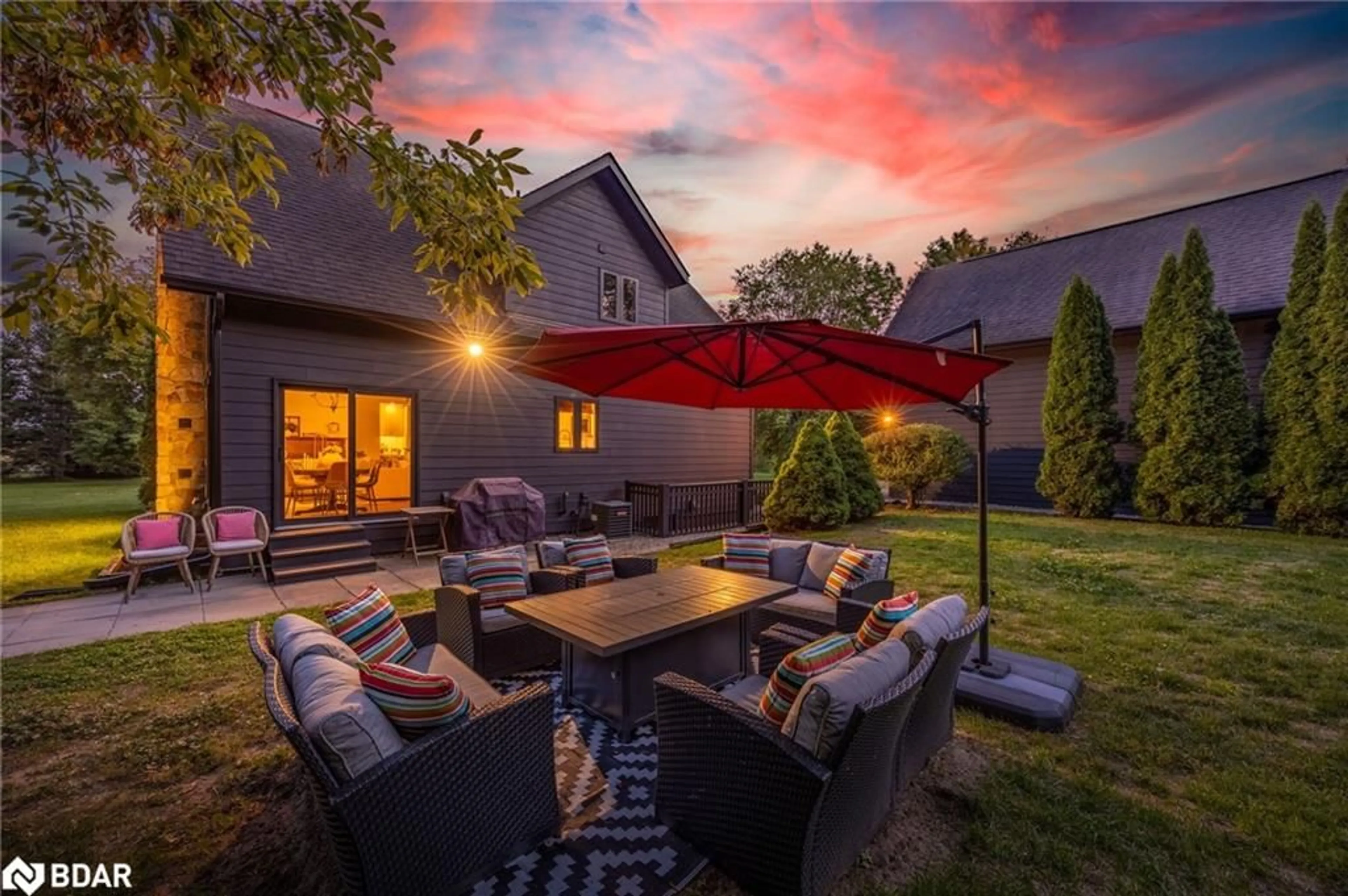 Patio, street for 3328 Flos Road 6 Rd, Phelpston Ontario L0L 2K0