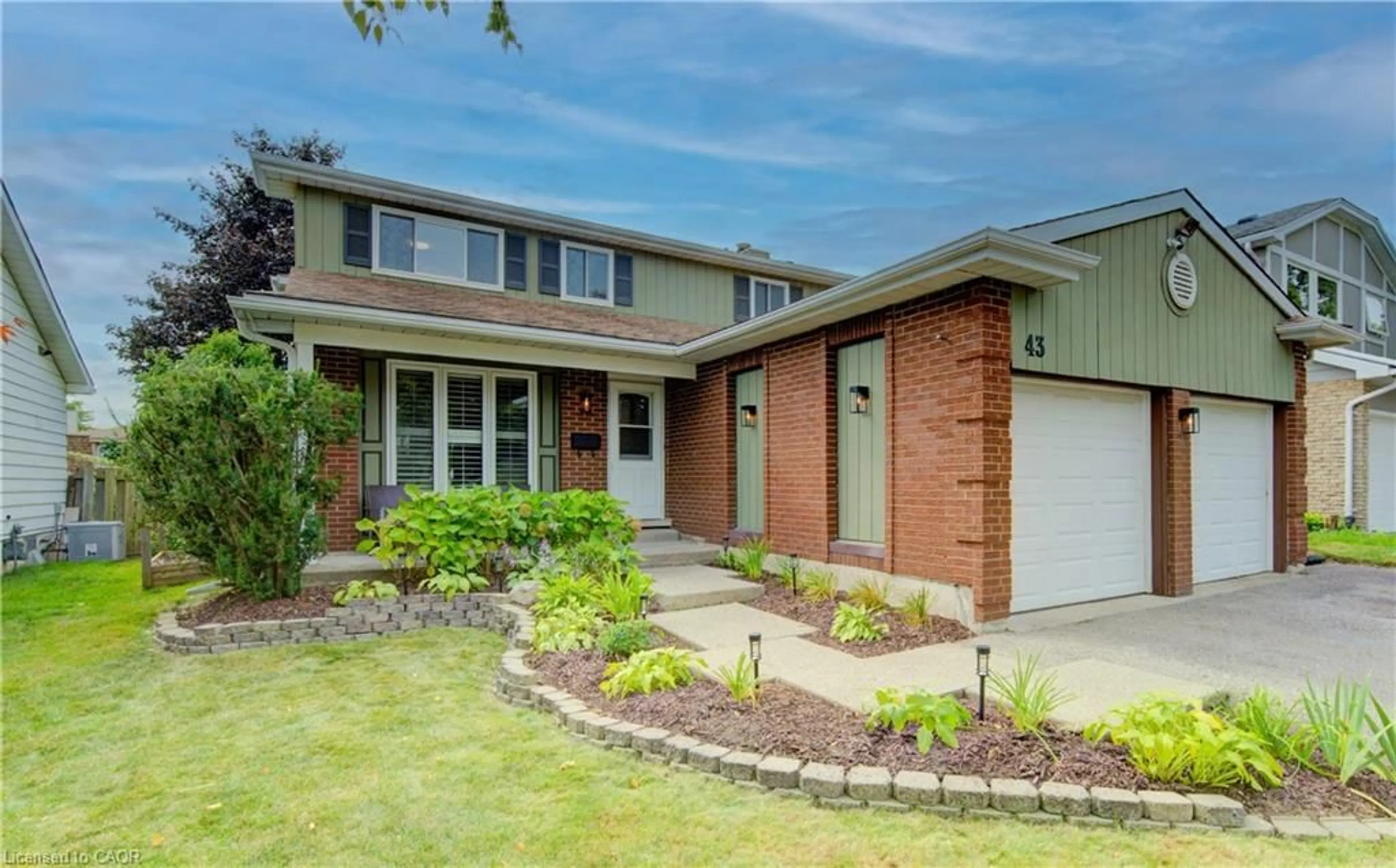 Home with brick exterior material, street for 43 Winding Way, Kitchener Ontario N2N 1M4