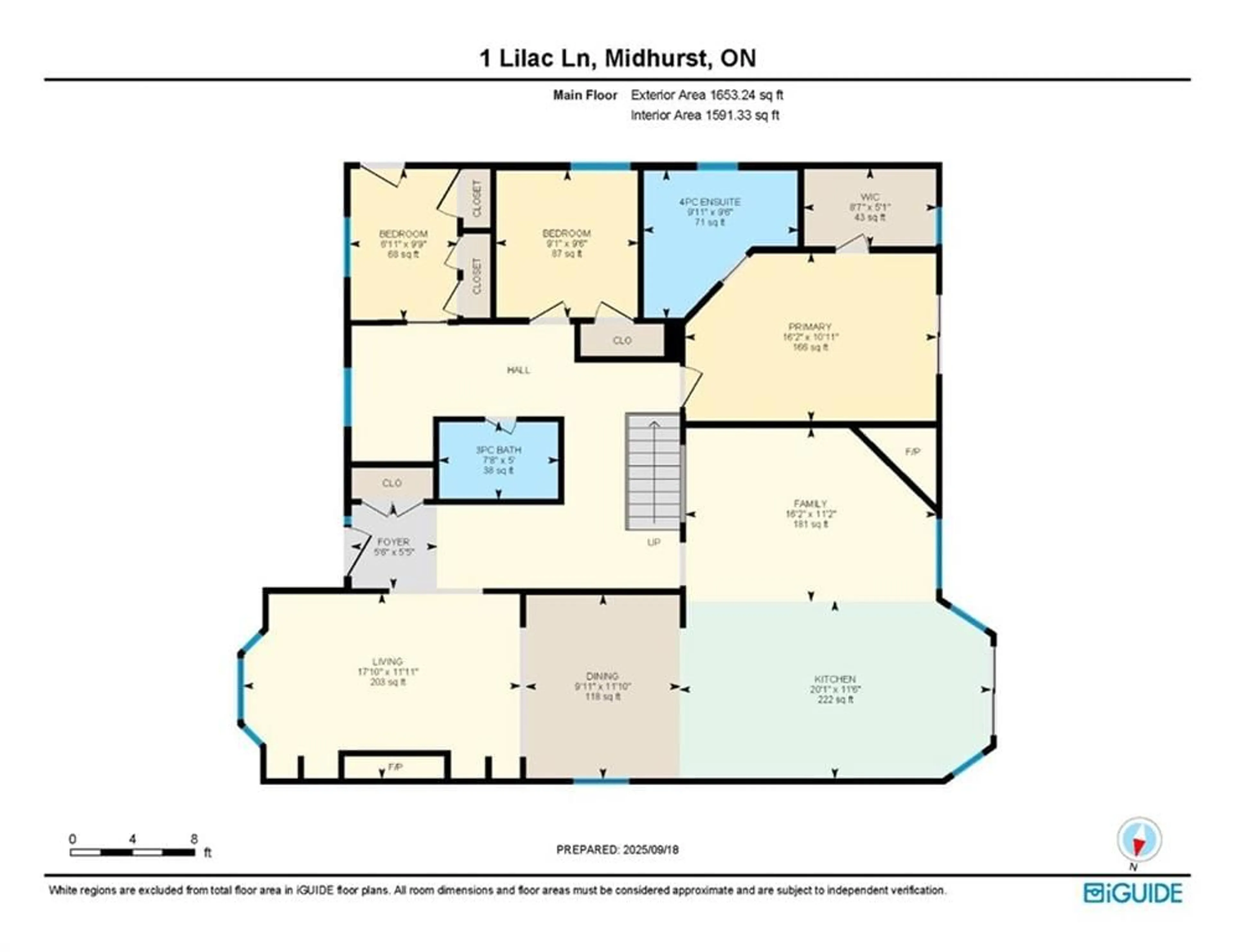 Floor plan for 1 Lilac Lane, Midhurst Ontario L9X 0N4