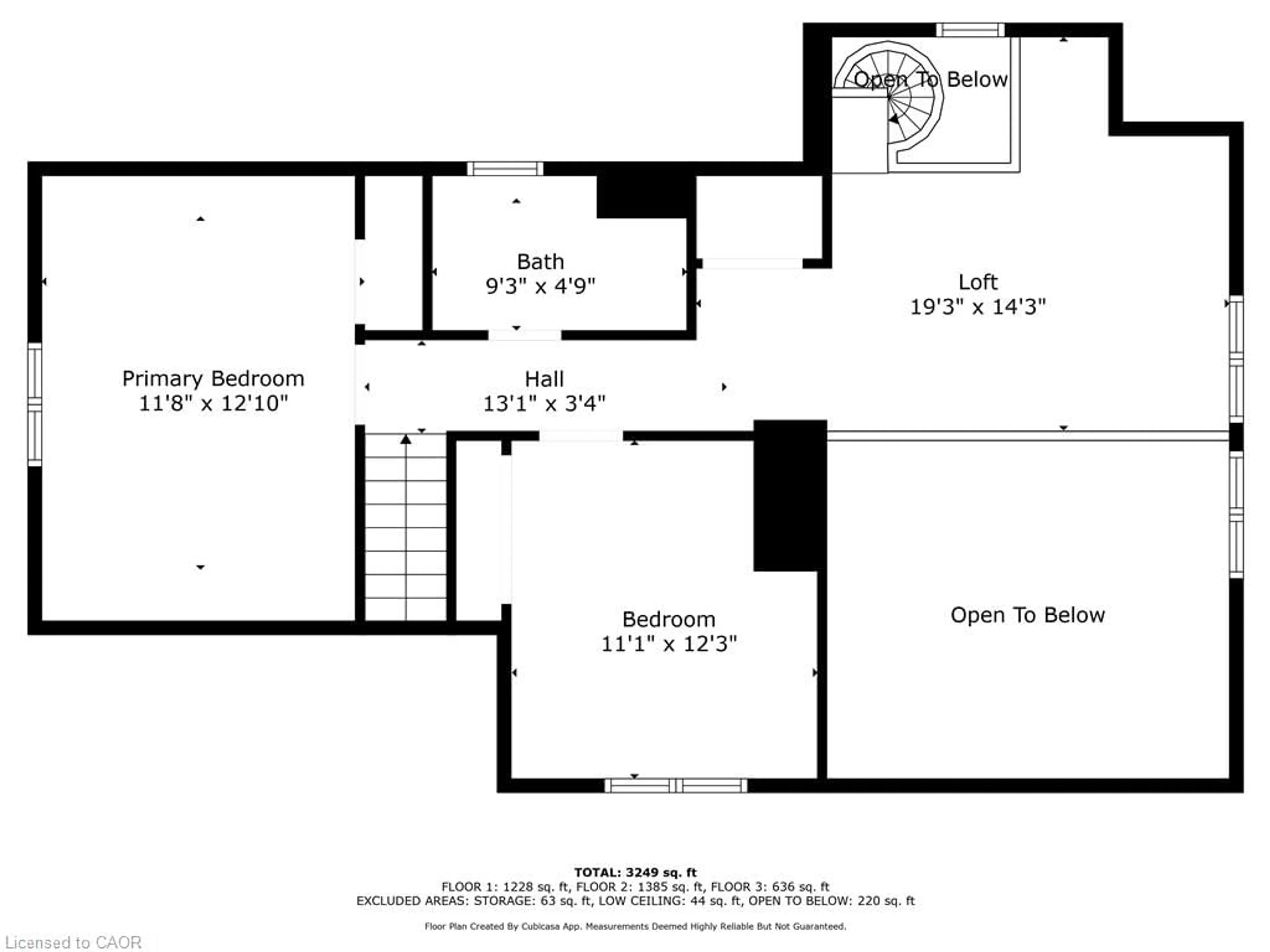 Floor plan for 21 Mcdowell Rd, Langton Ontario N0E 1G0