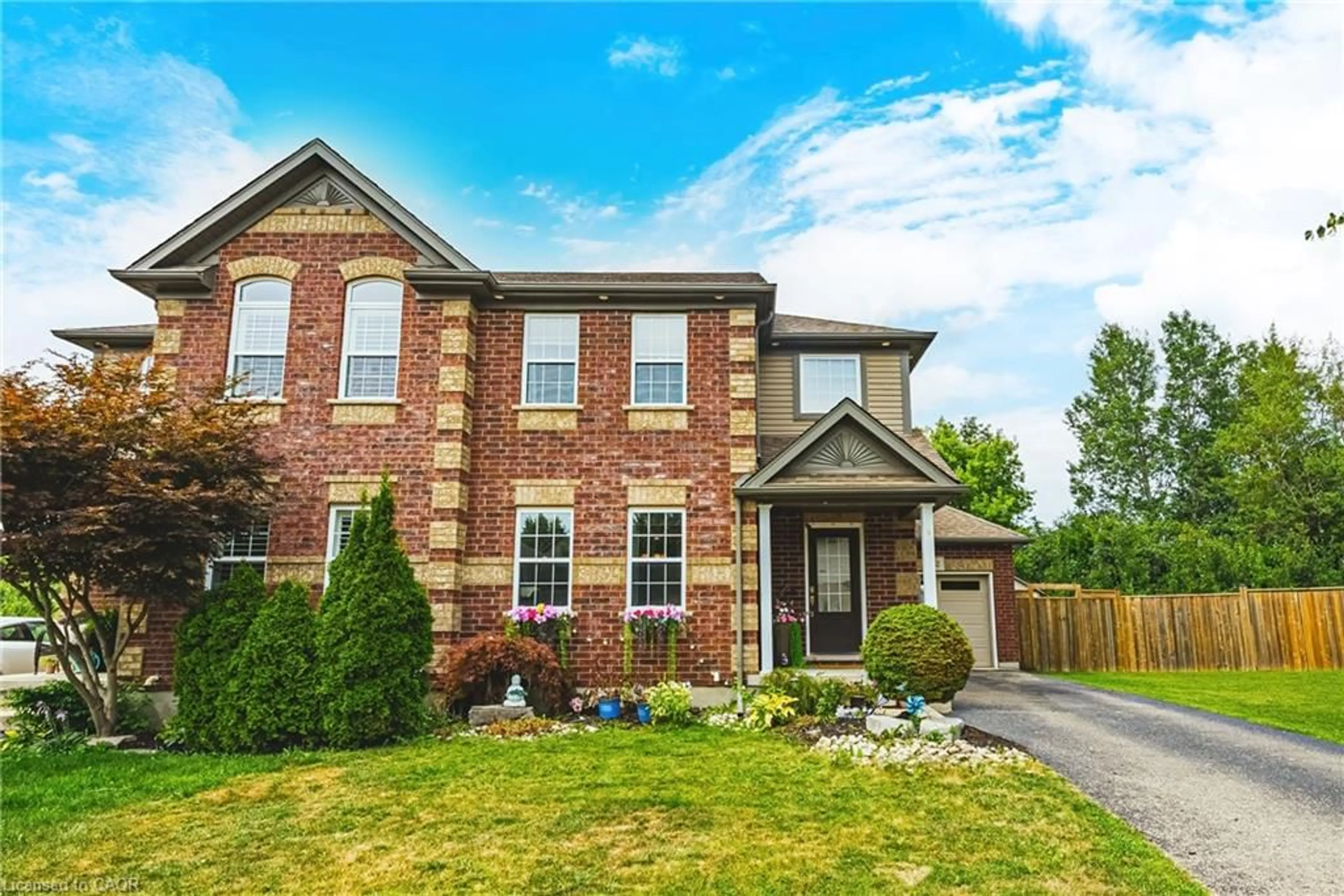 Home with brick exterior material, street for 214 Snyder's Rd #2, Baden Ontario N3A 0A6