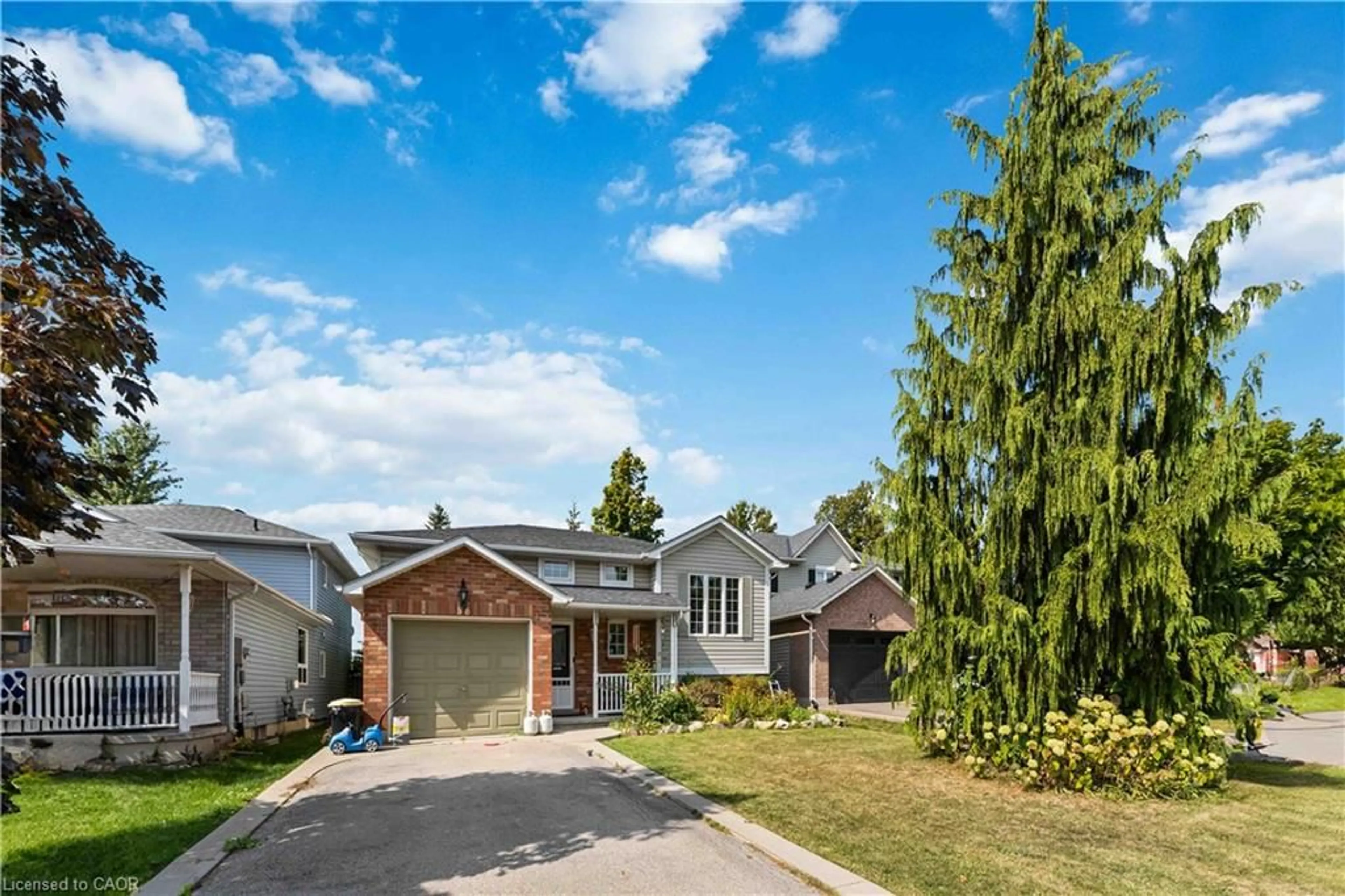 Home with brick exterior material, street for 56 Celtic Dr, Caledonia Ontario N3W 2L6