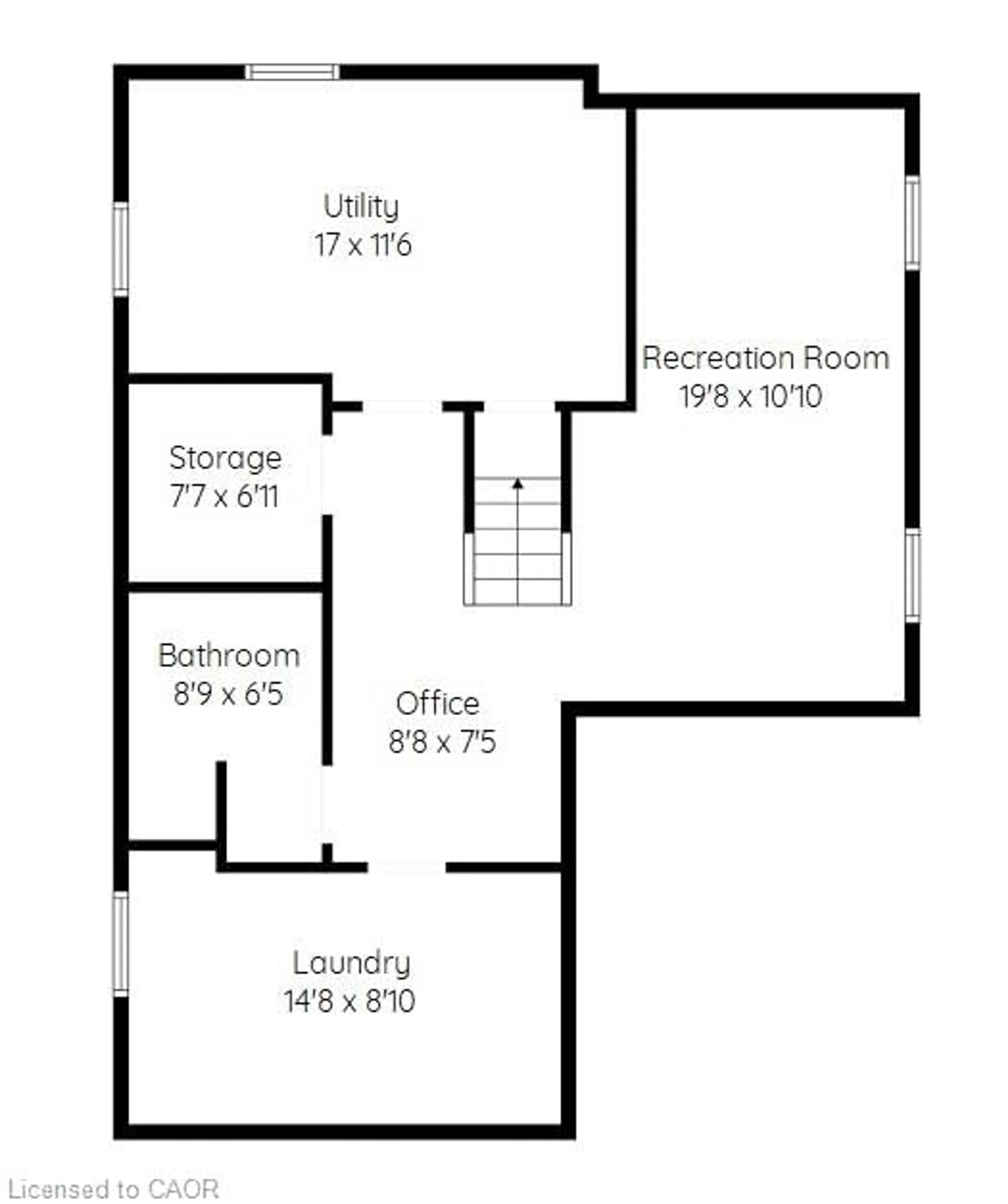 Floor plan for 26 Heywood Ave, St. Catharines Ontario L2M 2M8