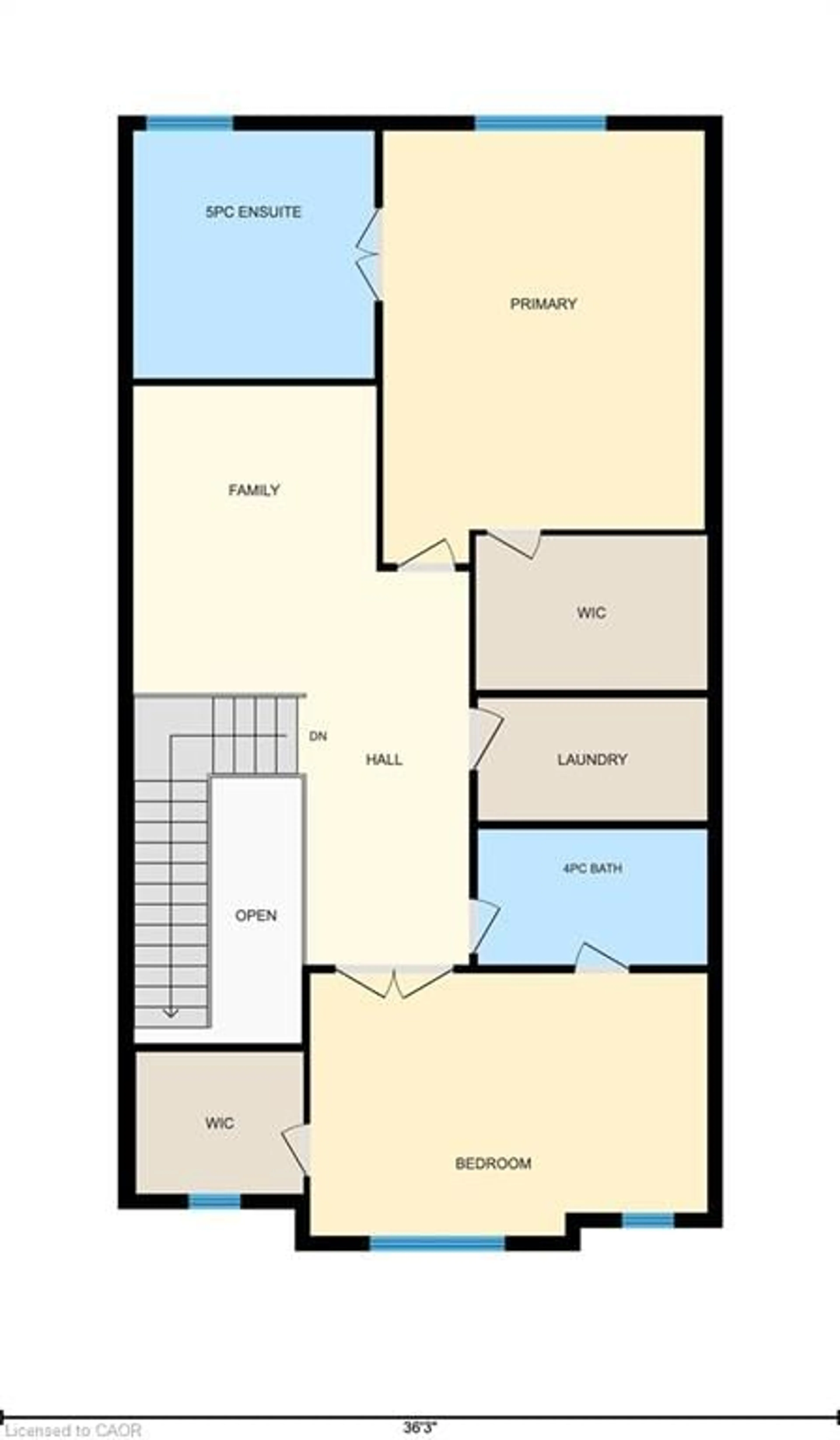 Floor plan for 435 Winchester Dr #22, Waterloo Ontario N2T 0B7
