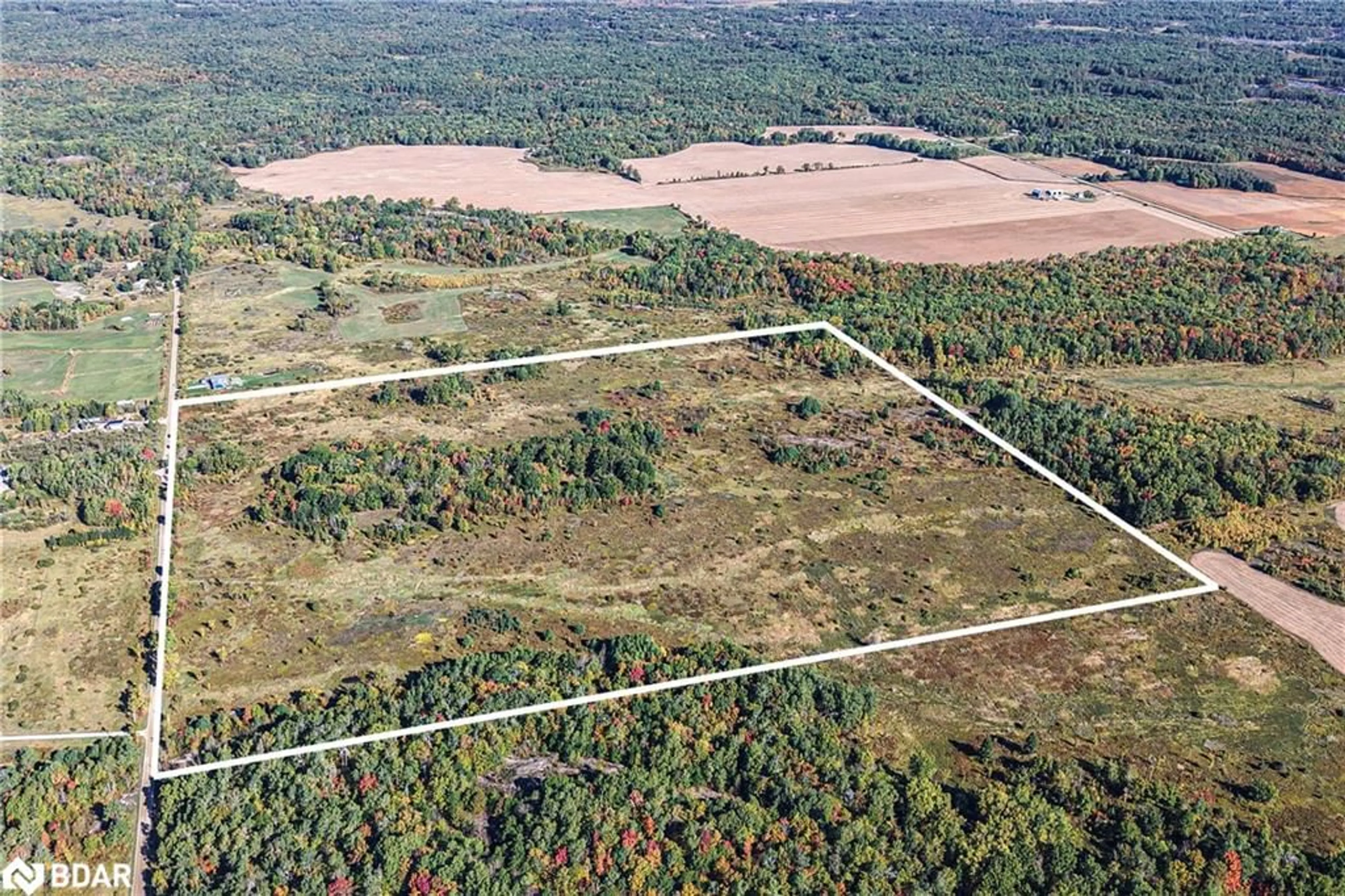 A pic from outside/outdoor area/front of a property/back of a property/a pic from drone, forest/trees view for 1969 Telford Line Line, Severn Ontario L3V 0W2
