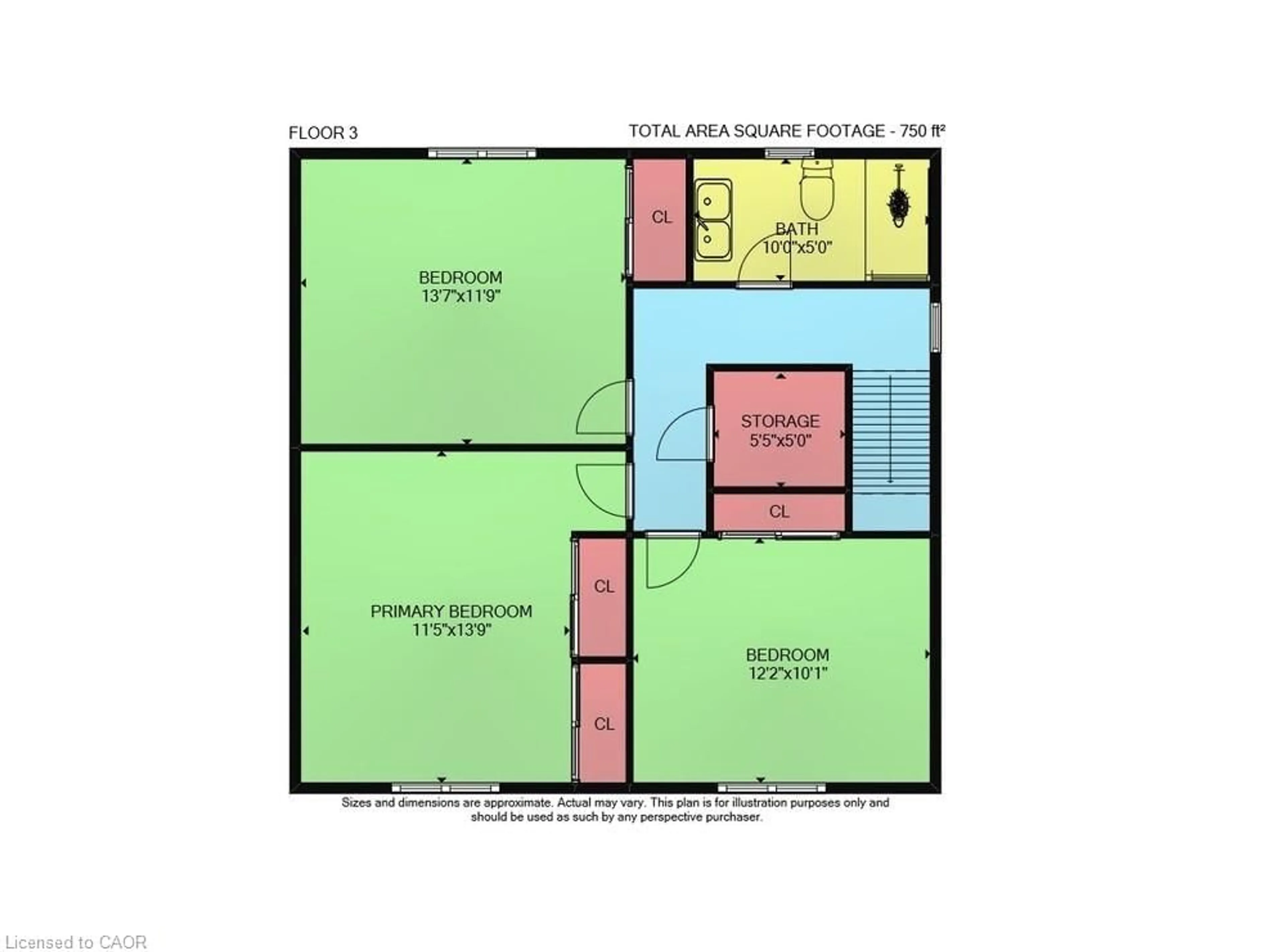Floor plan for 2 The Meadows St, St. Catharines Ontario L2N 7K6