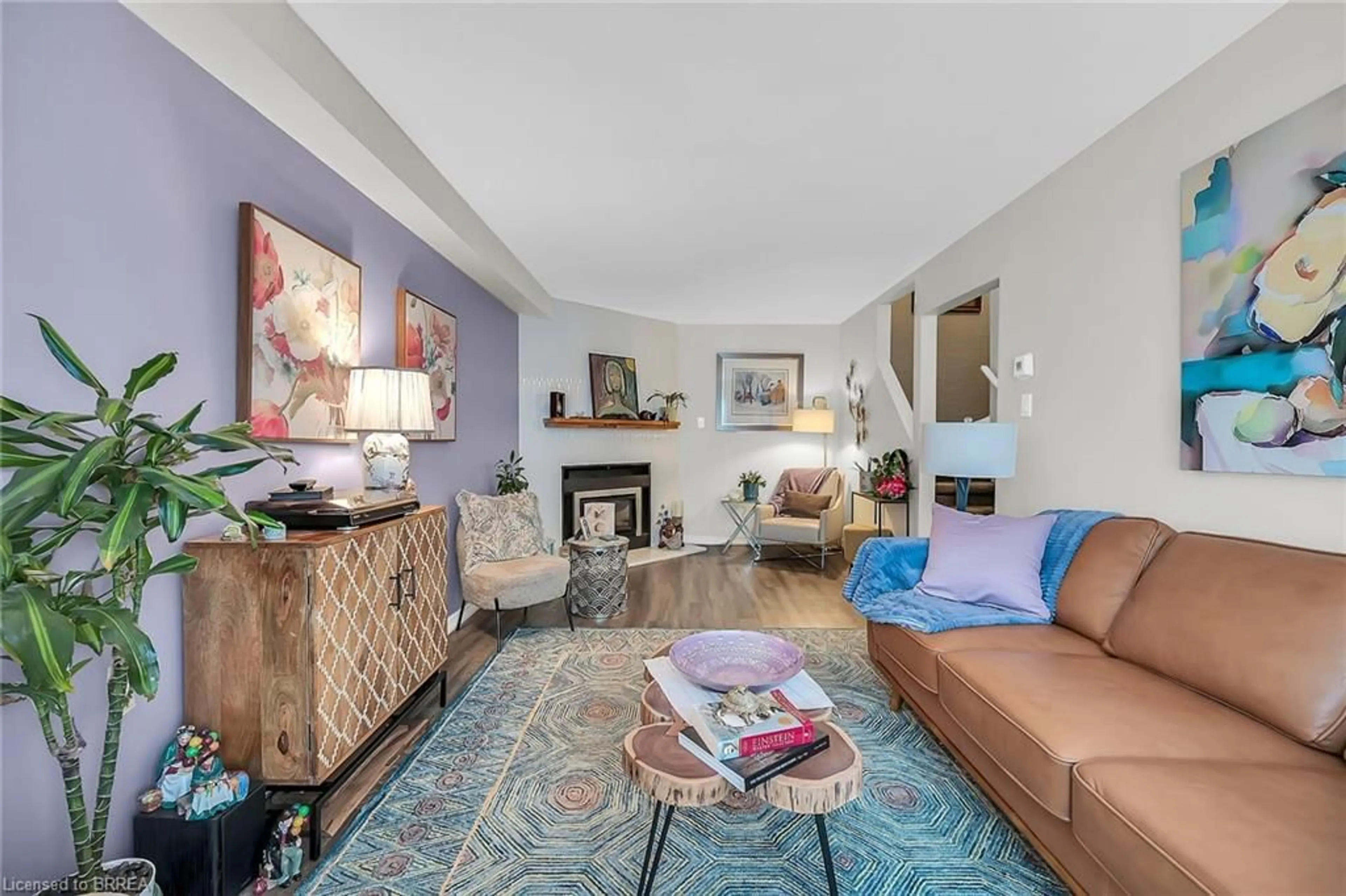 Living room with furniture, unknown for 1 Brantwood Park Rd #A, Brantford Ontario N3P 1Y3