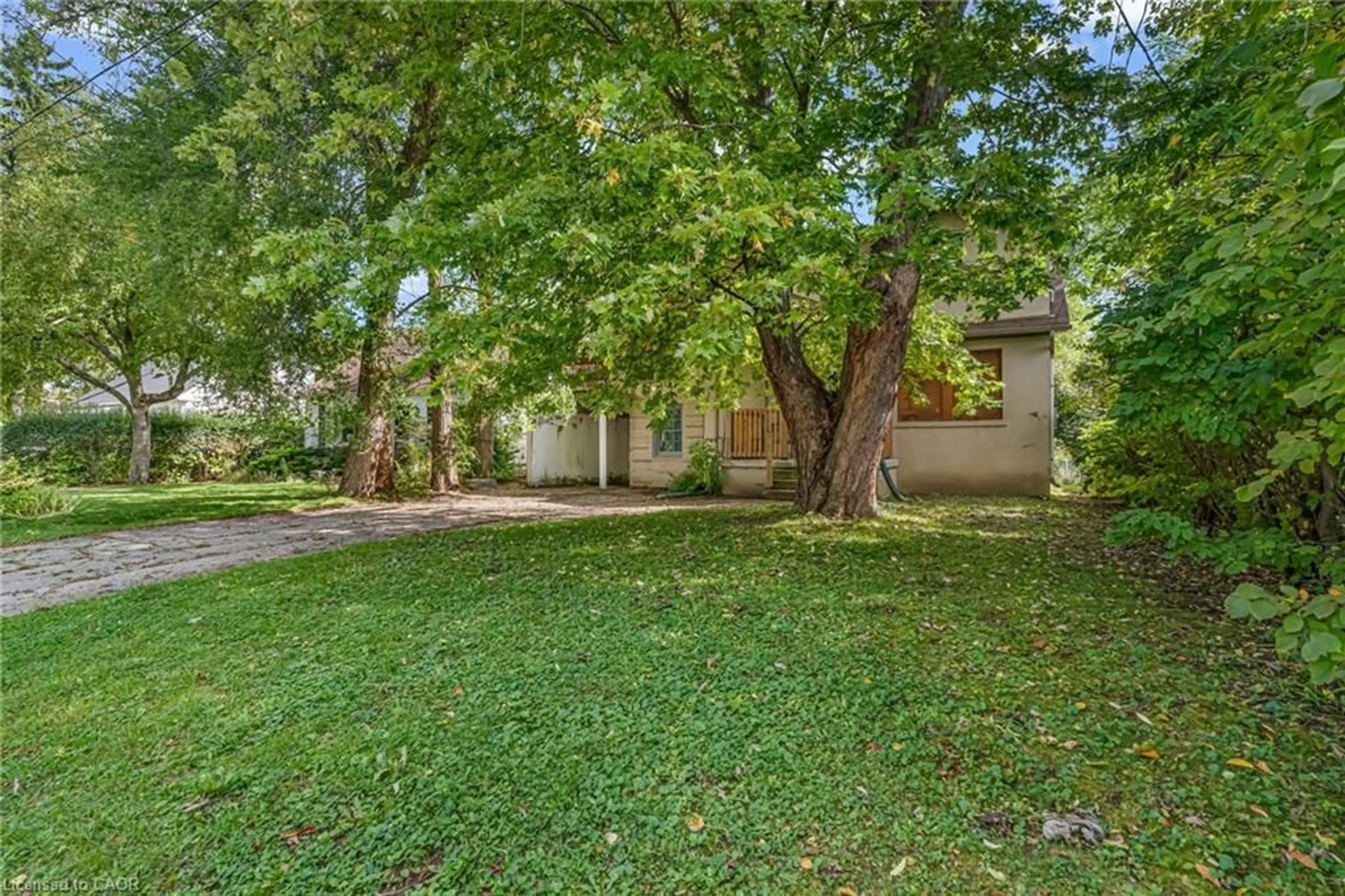 A pic from outside/outdoor area/front of a property/back of a property/a pic from drone, street for 63 Minnewawa Rd, Mississauga Ontario L5G 1C6