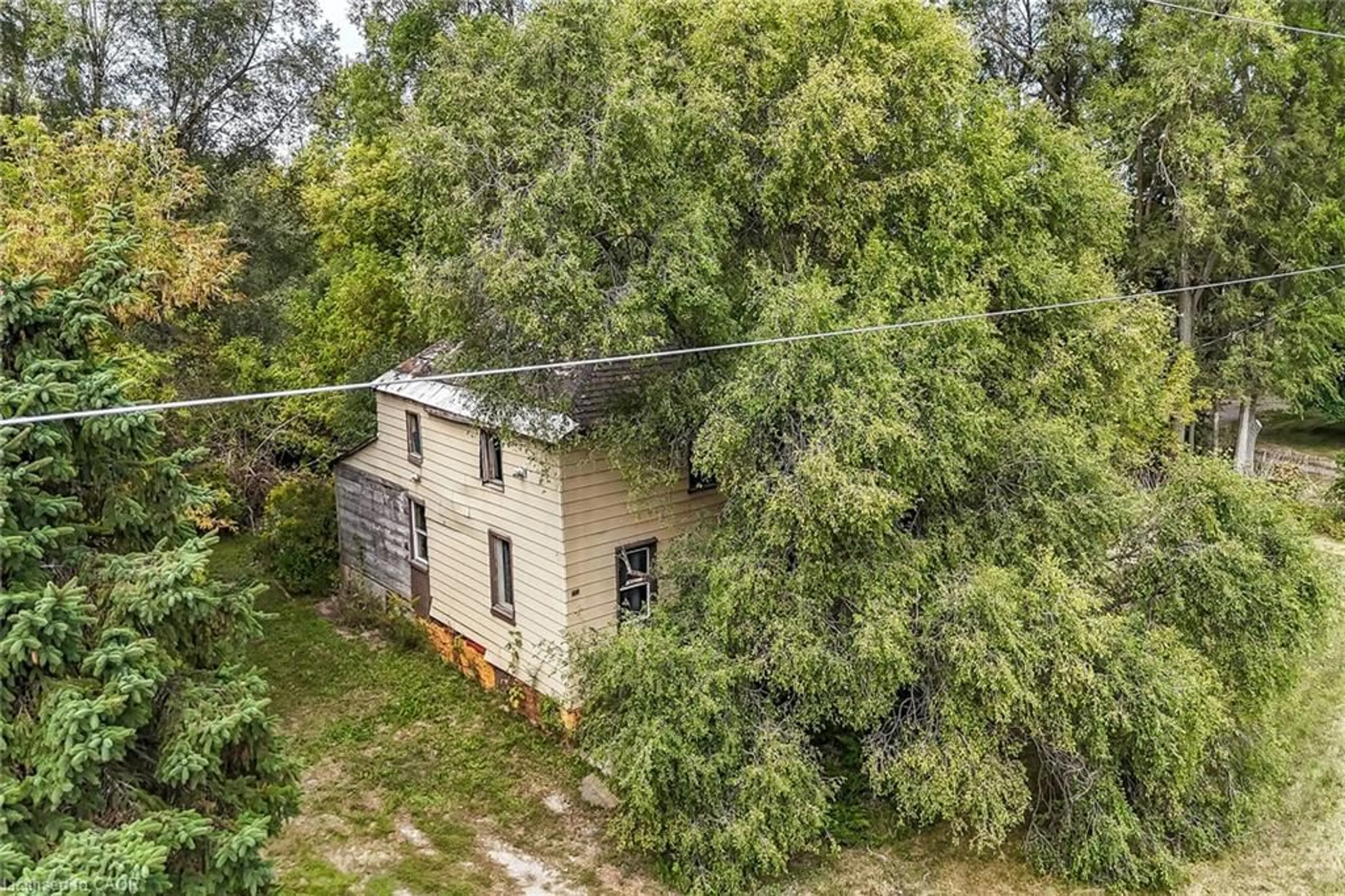 A pic from outside/outdoor area/front of a property/back of a property/a pic from drone, building for 4487 Highway 6, Hagersville Ontario N0A 1H0