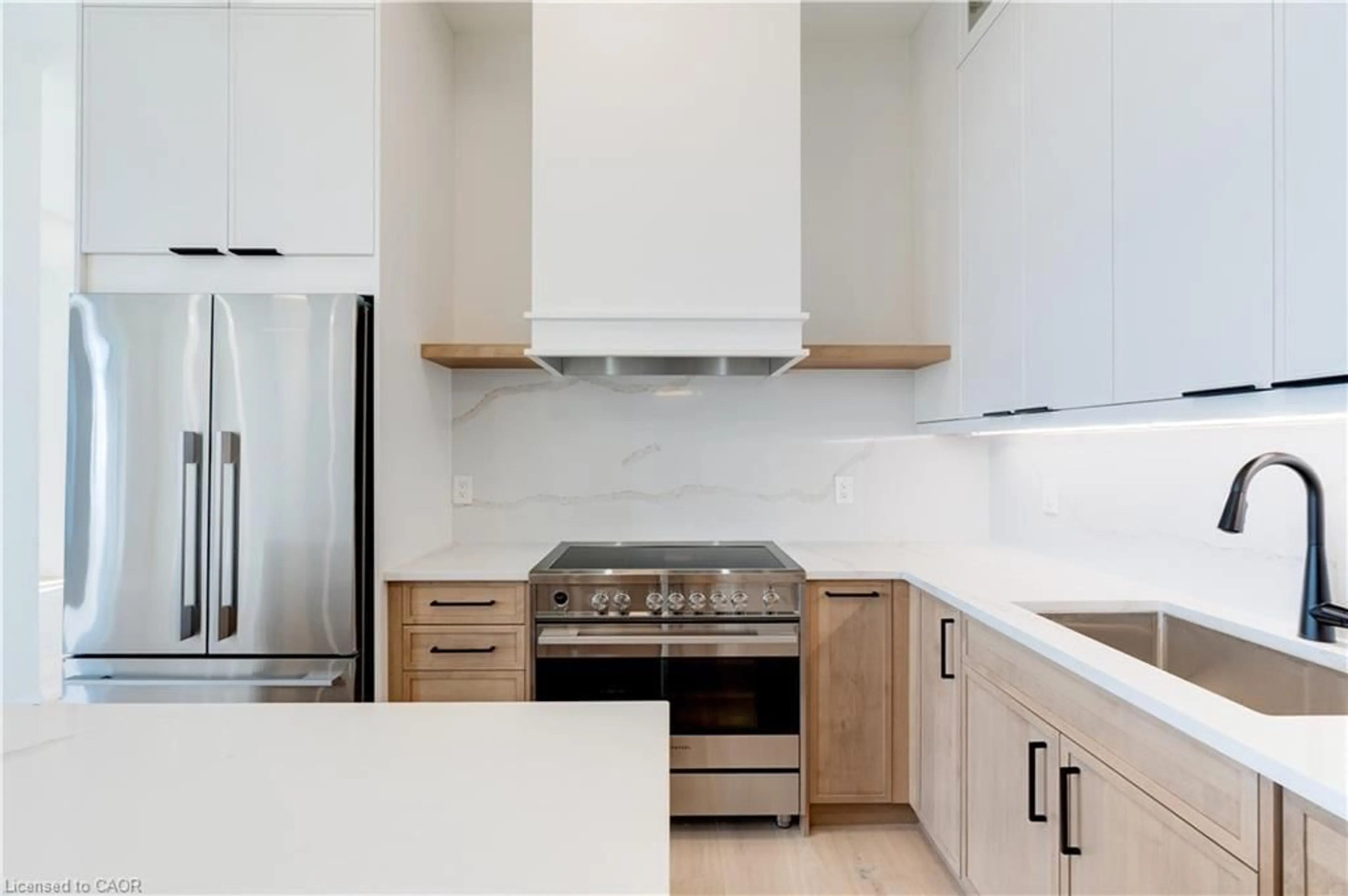 Contemporary kitchen, ceramic/tile floor for 500 Brock Ave #2101, Burlington Ontario L7S 0A5