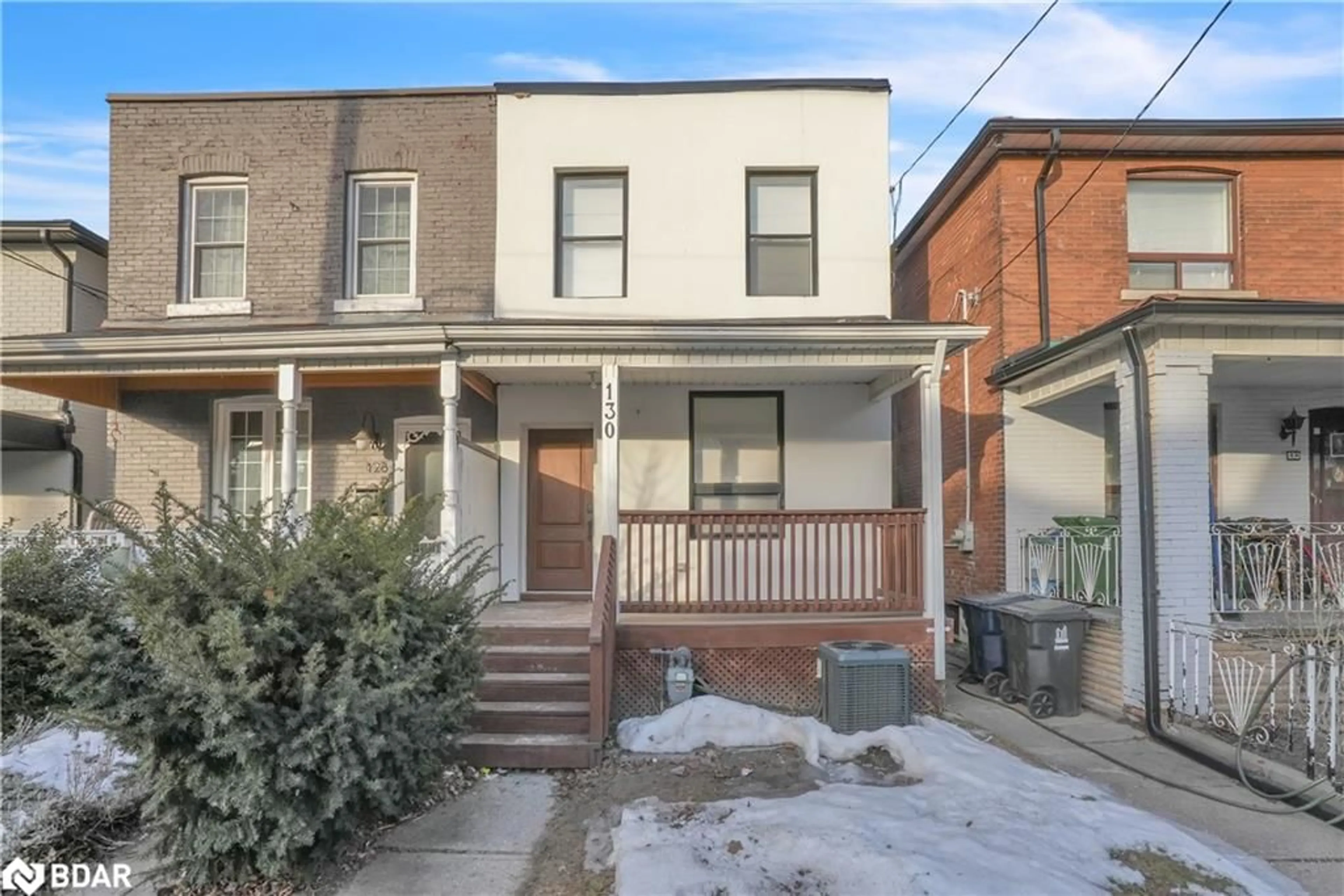 Home with brick exterior material, street for 130 Mulock Ave, Toronto Ontario M6N 3C6