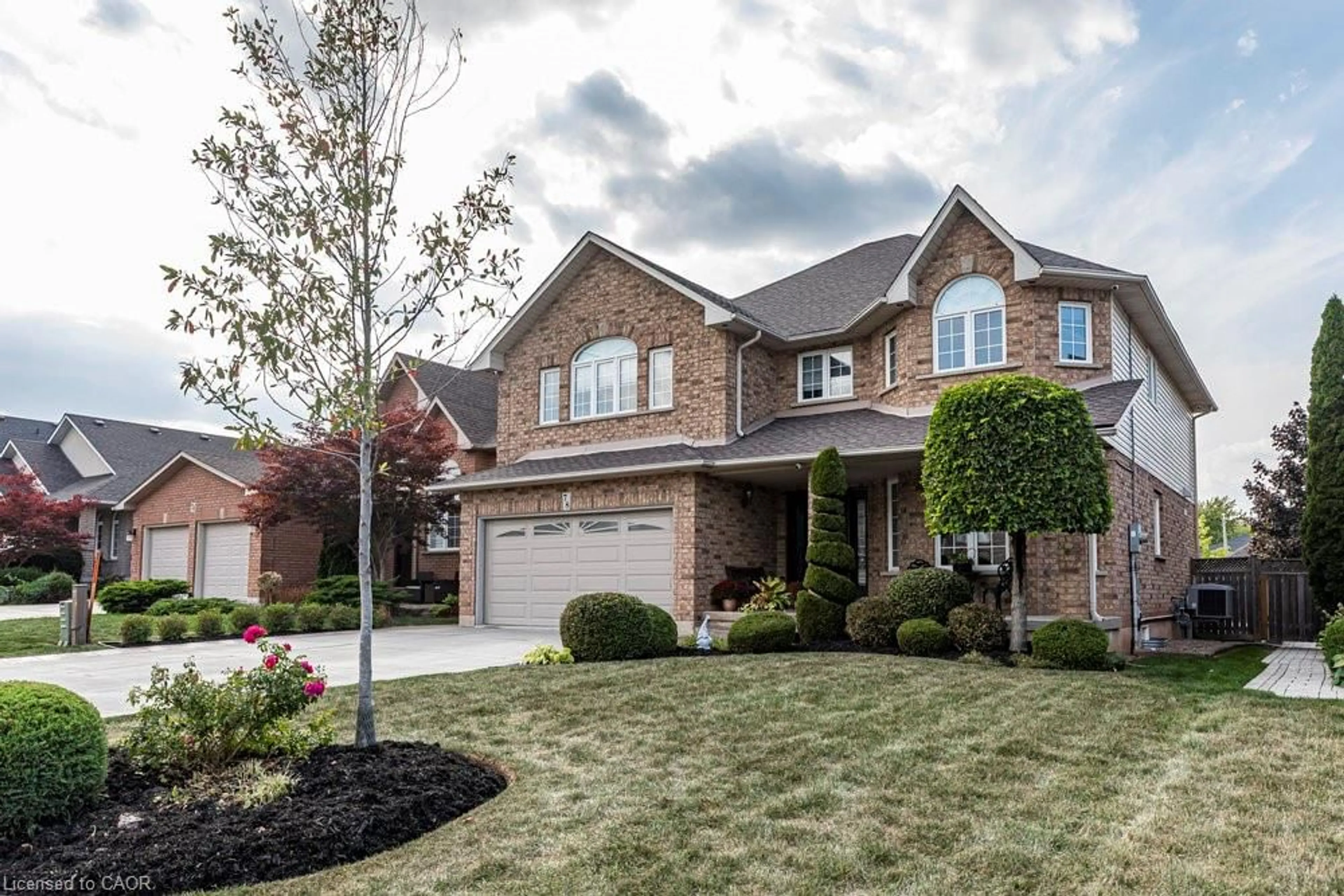 Home with brick exterior material, street for 78 Silverlace Cir, Hamilton Ontario L9E 6A6