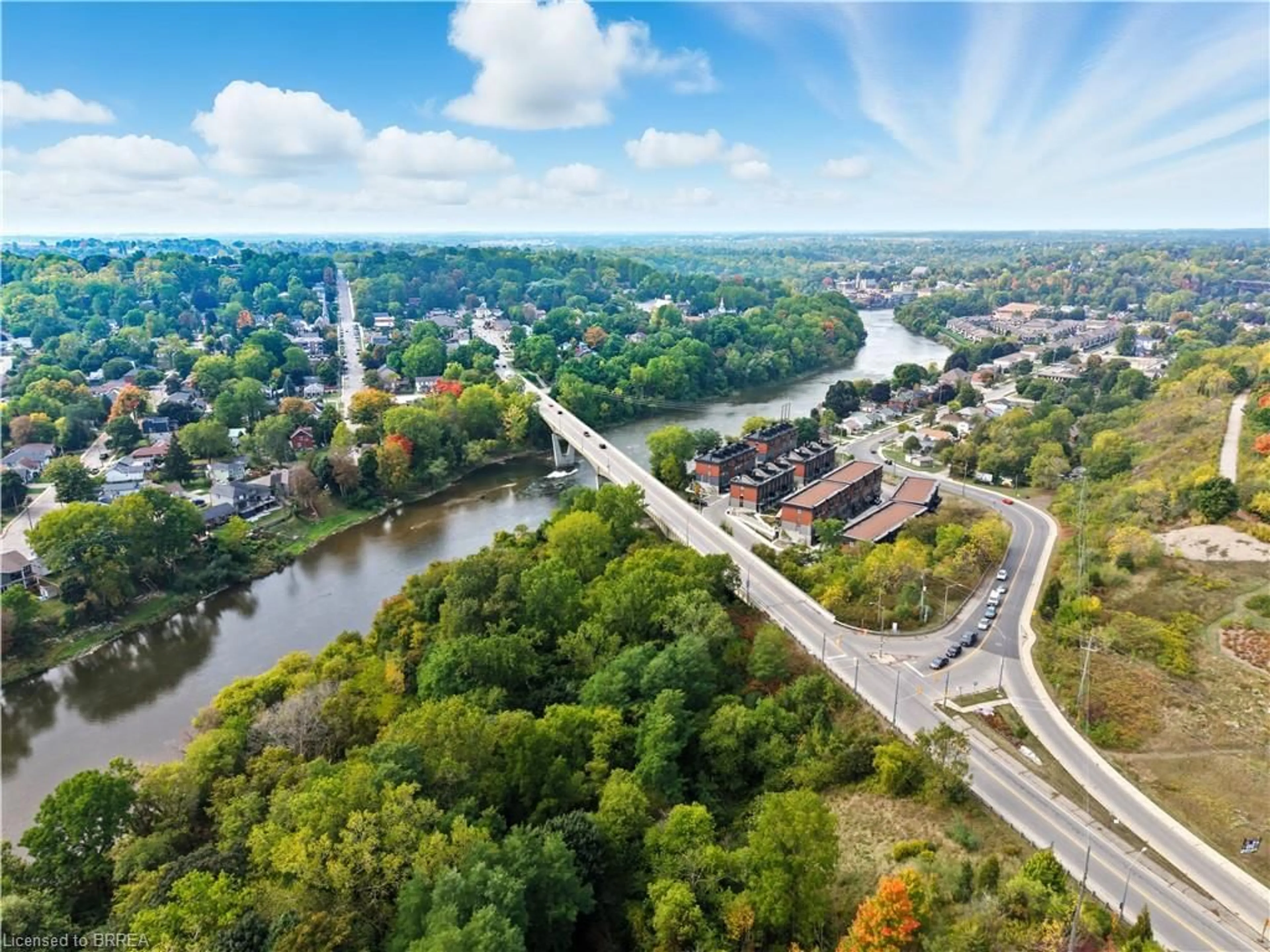 Picture of a map for 9 Curtis Ave, Paris Ontario N3L 3J3