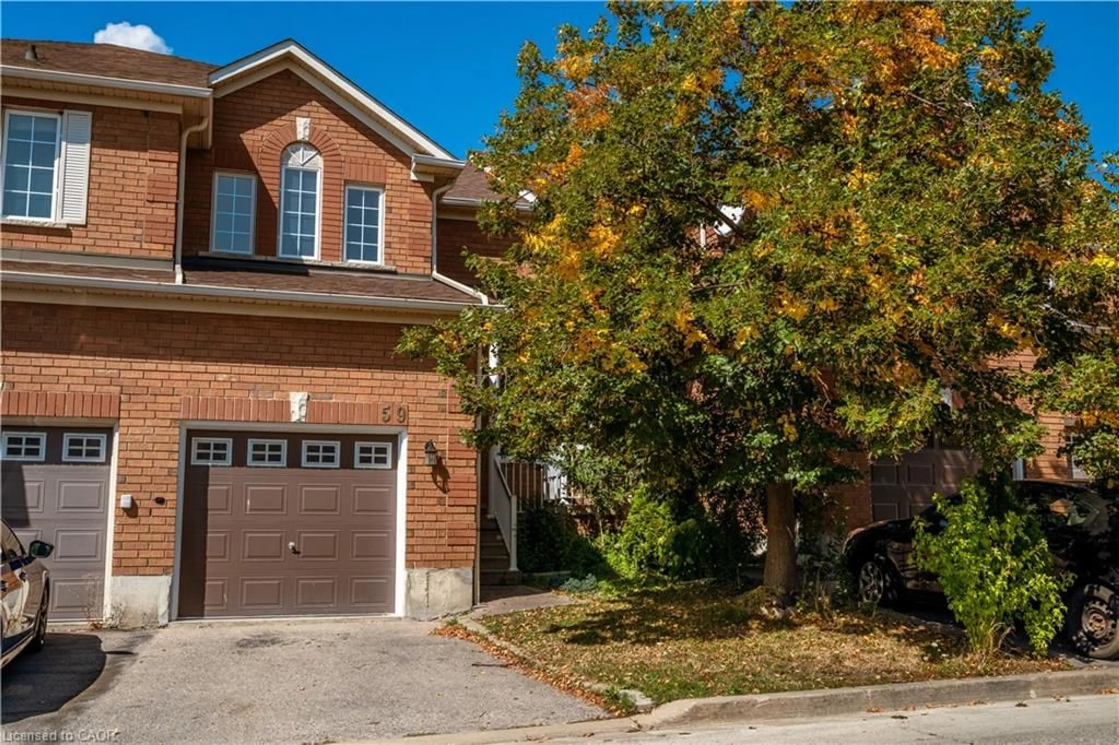 Home with brick exterior material, street for 9900 Mclaughlin Rd #59, Brampton Ontario L6X 4Y3