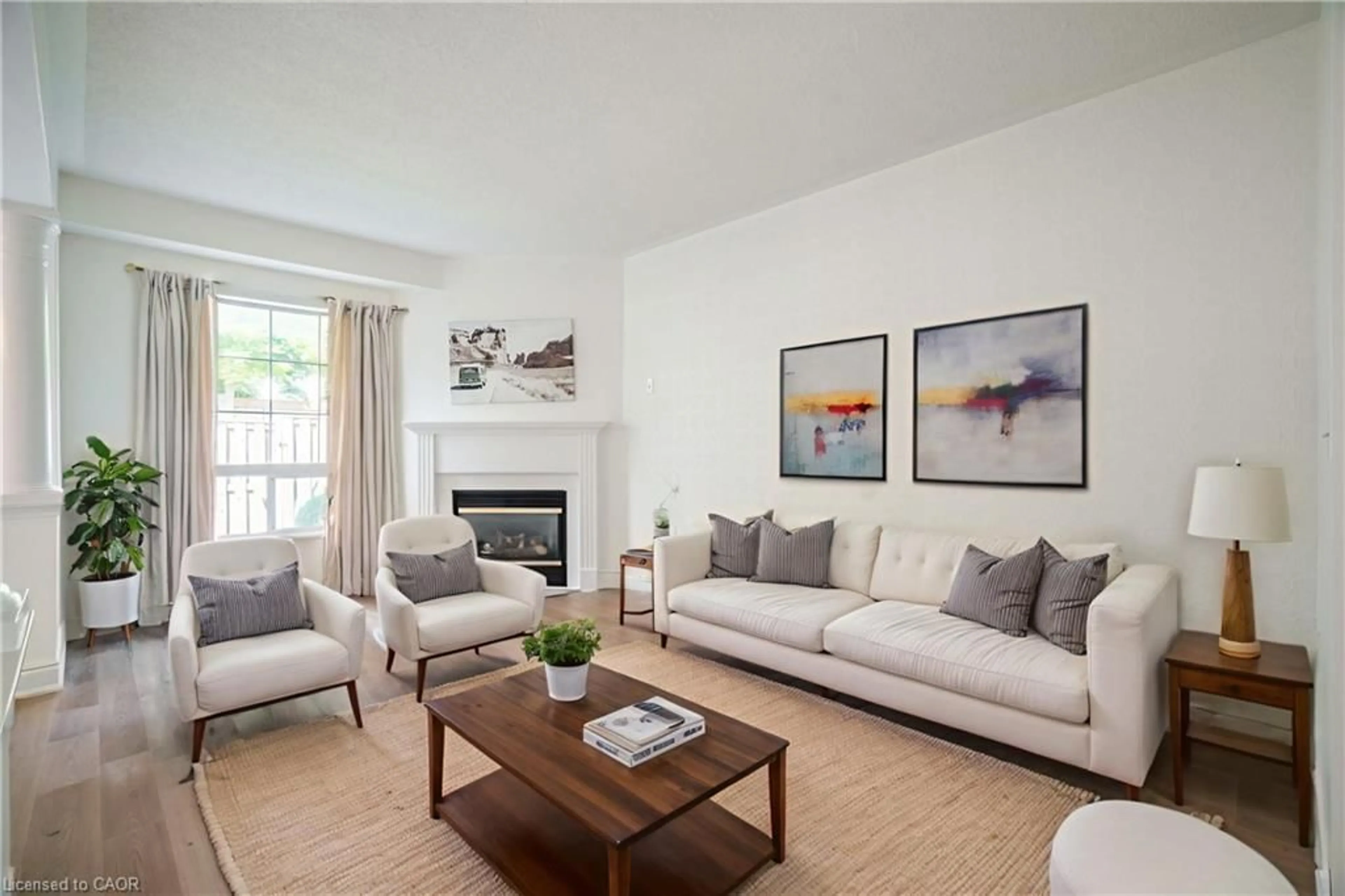 Living room with furniture, unknown for 9900 Mclaughlin Rd #59, Brampton Ontario L6X 4Y3