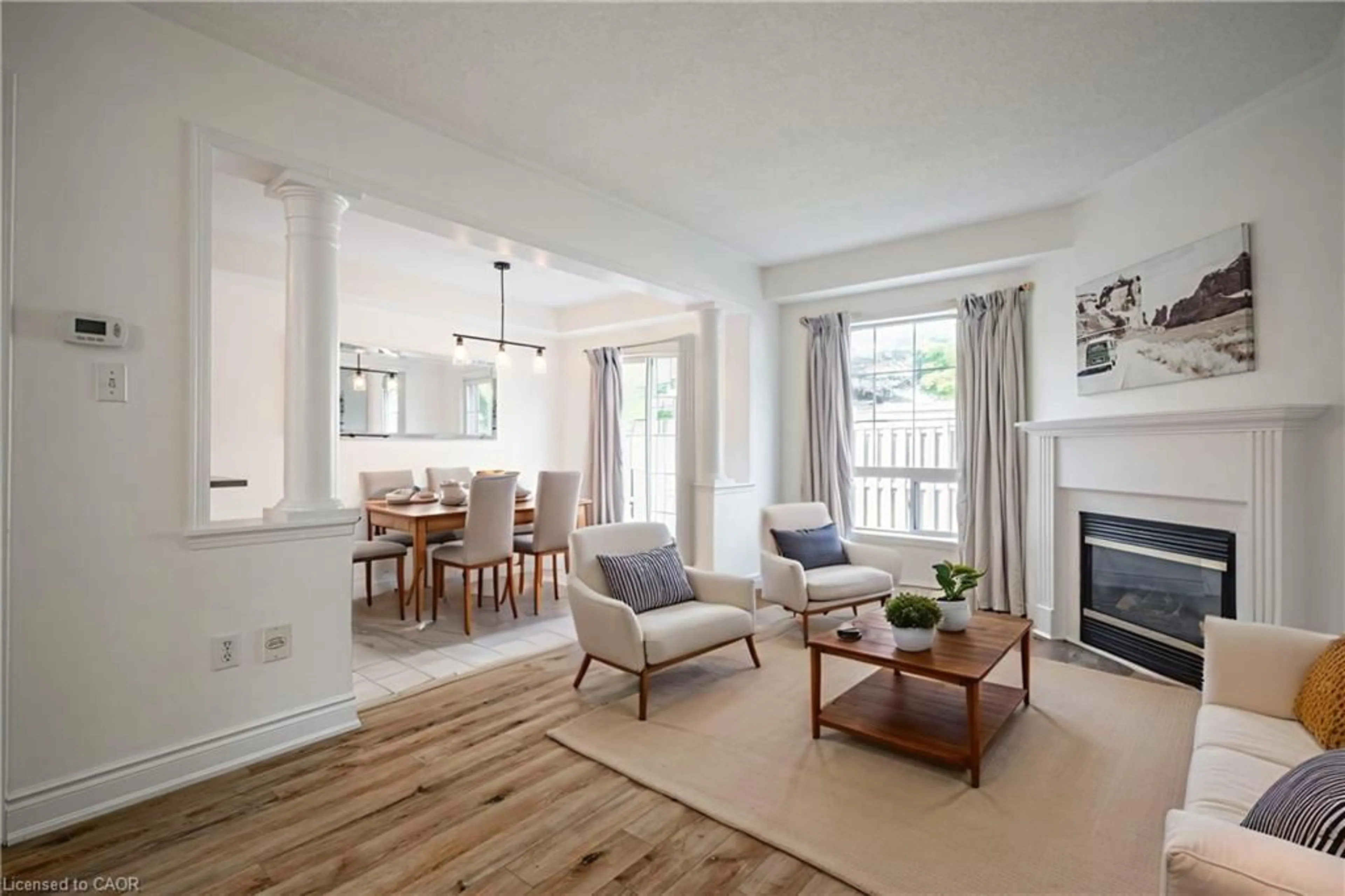 Living room with furniture, unknown for 9900 Mclaughlin Rd #59, Brampton Ontario L6X 4Y3