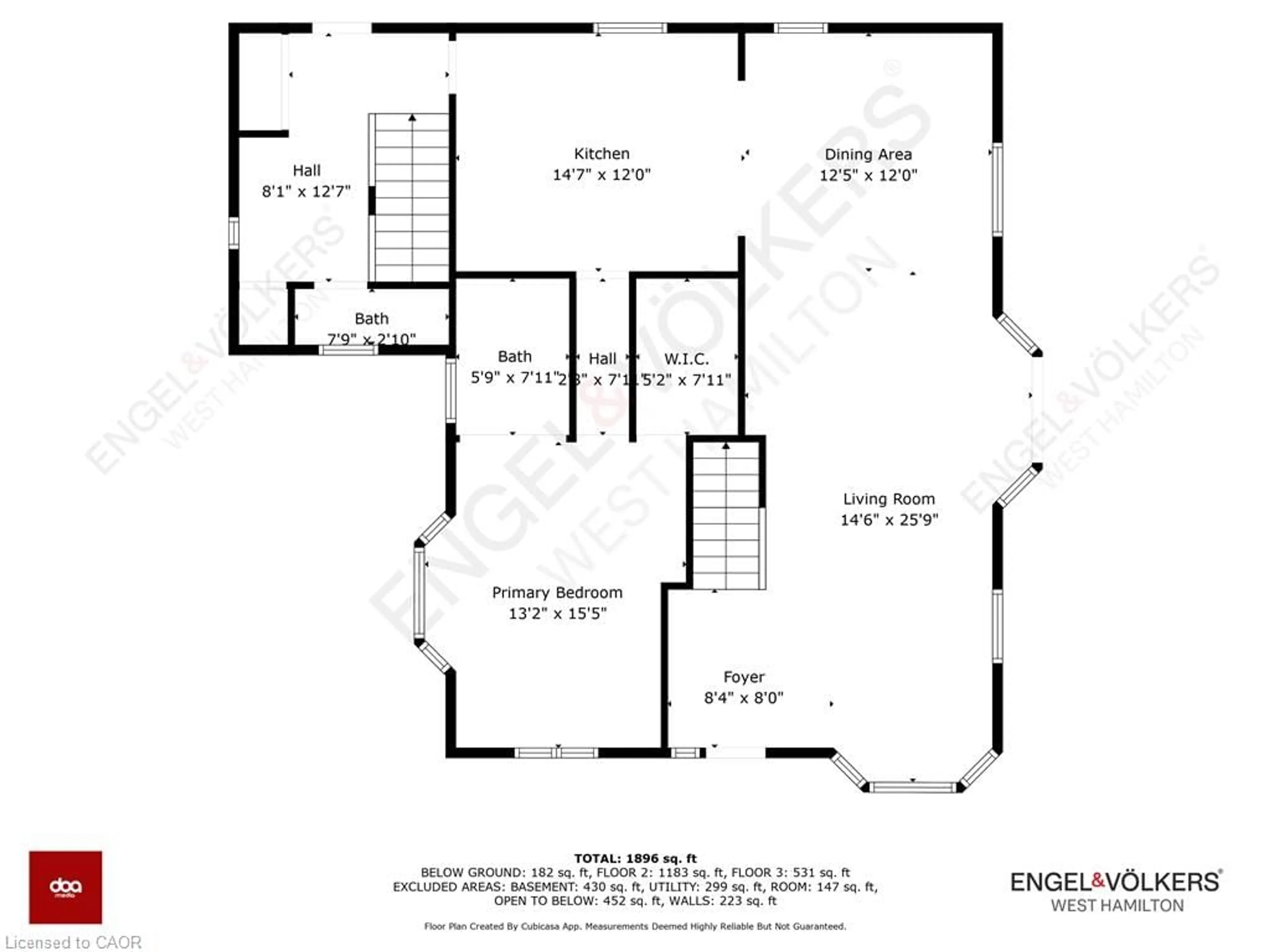 Floor plan for 94 Highway 8, Flamborough Ontario L9H 4V5