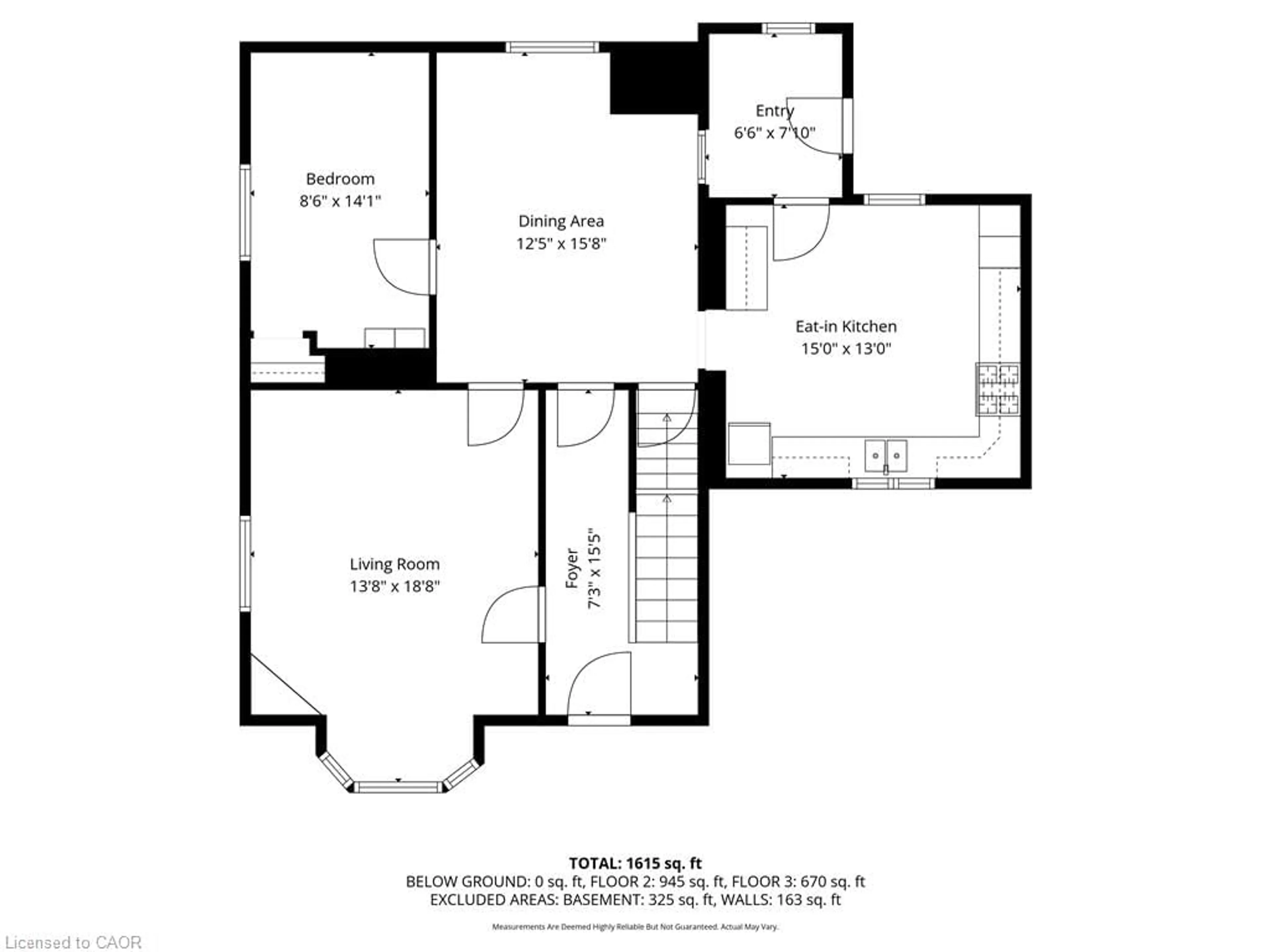Floor plan for 9 Dumfries St, Cambridge Ontario N1S 1Y6