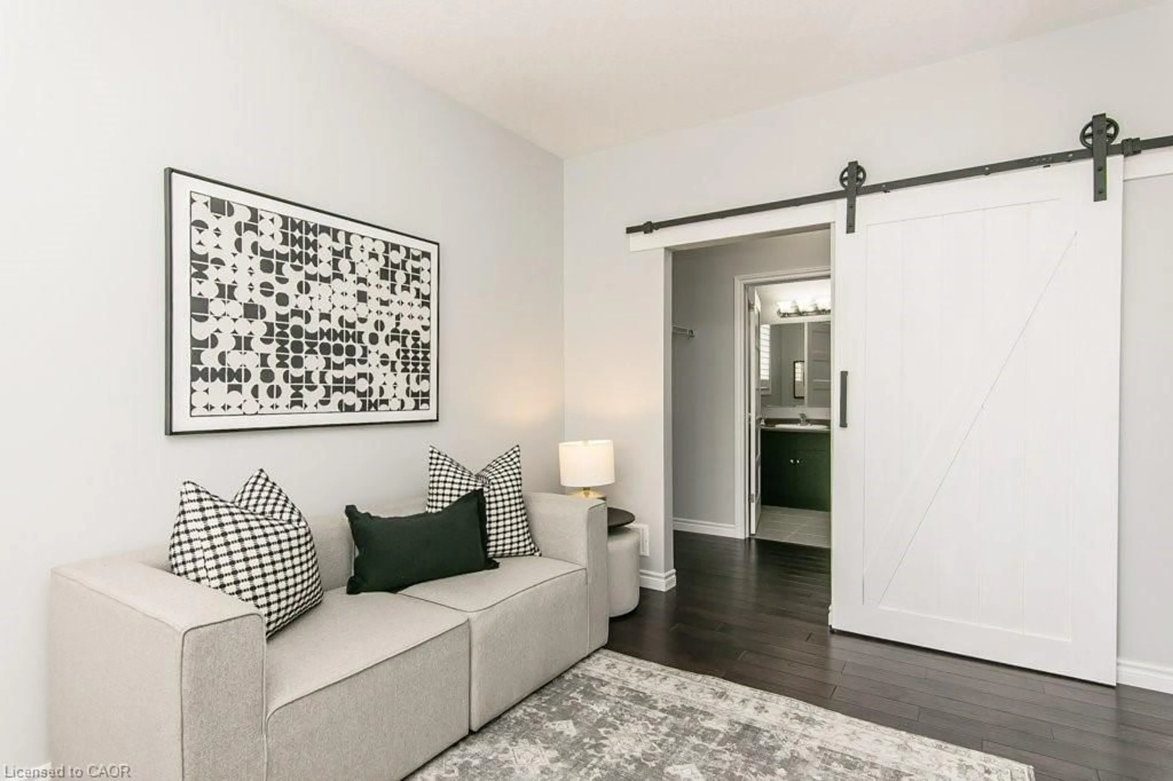 Living room with furniture, unknown for 19 Tremaine Dr, Kitchener Ontario N2A 4L9