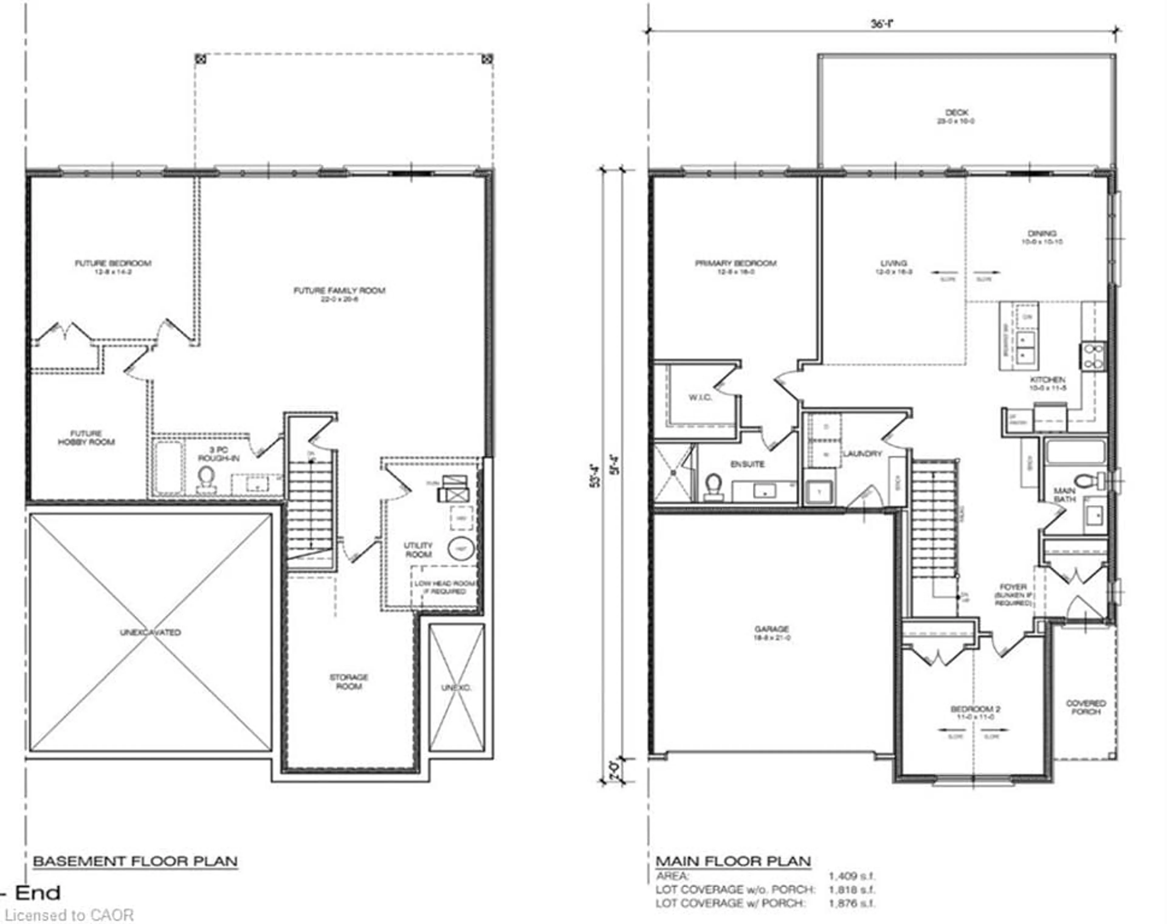 Floor plan for 54 St Andrews Cir #1, Huntsville Ontario P1H 1B1