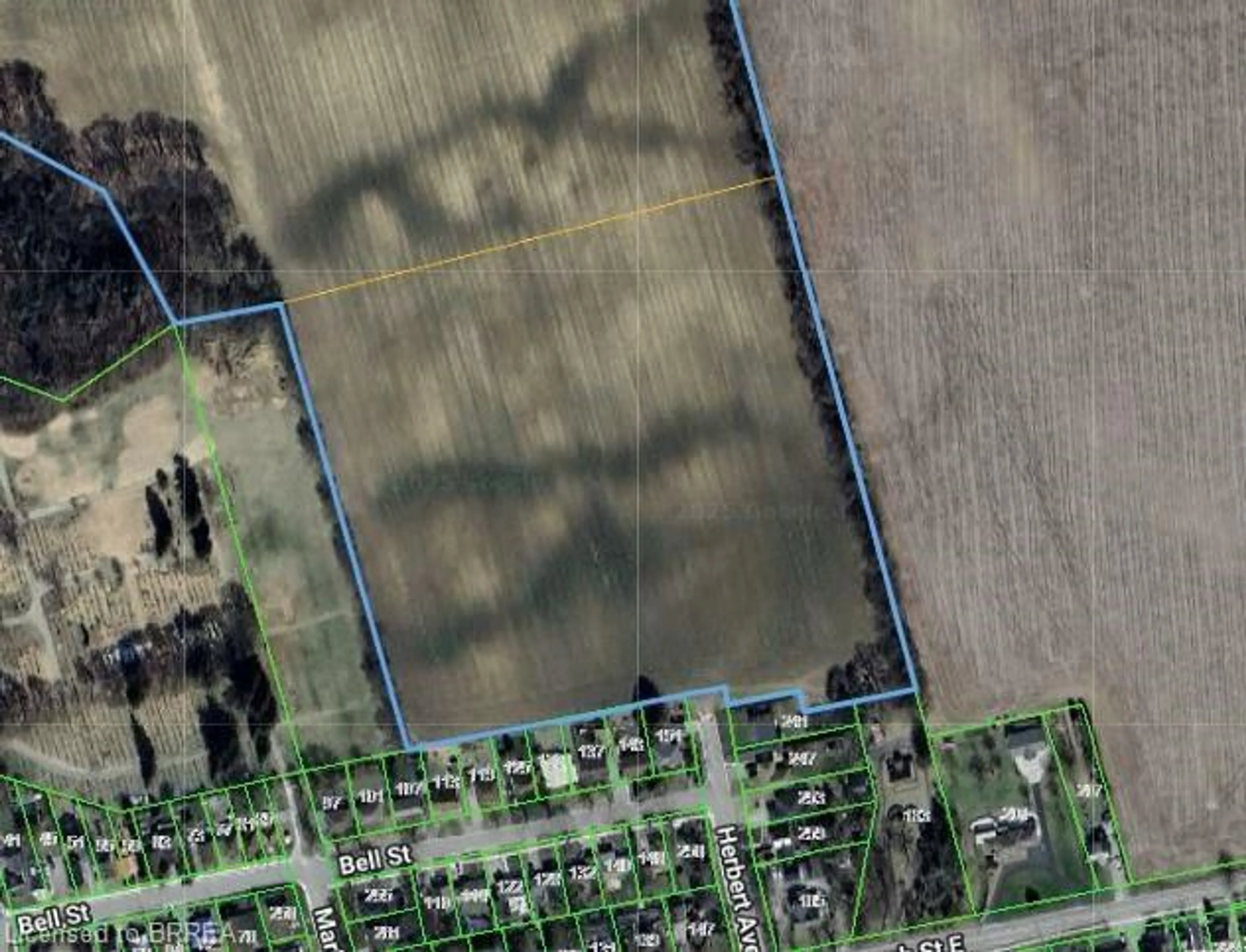 A pic from outside/outdoor area/front of a property/back of a property/a pic from drone, street for 2626 Swimming Pool Rd, La Salette Ontario N0E 1H0