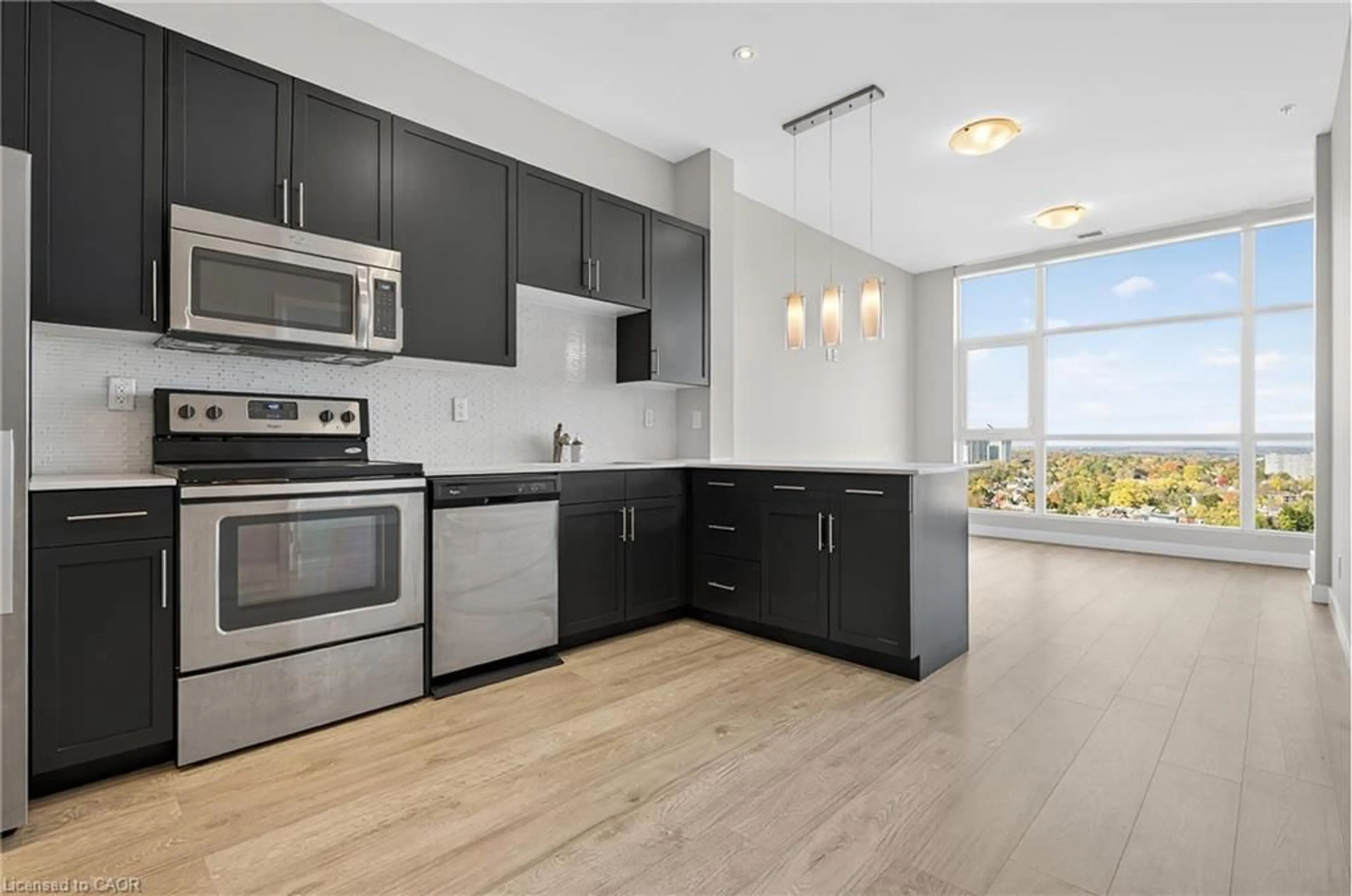 Open concept kitchen, unknown for 1 Victoria Street South St #1804, Kitchener Ontario N2G 0B5