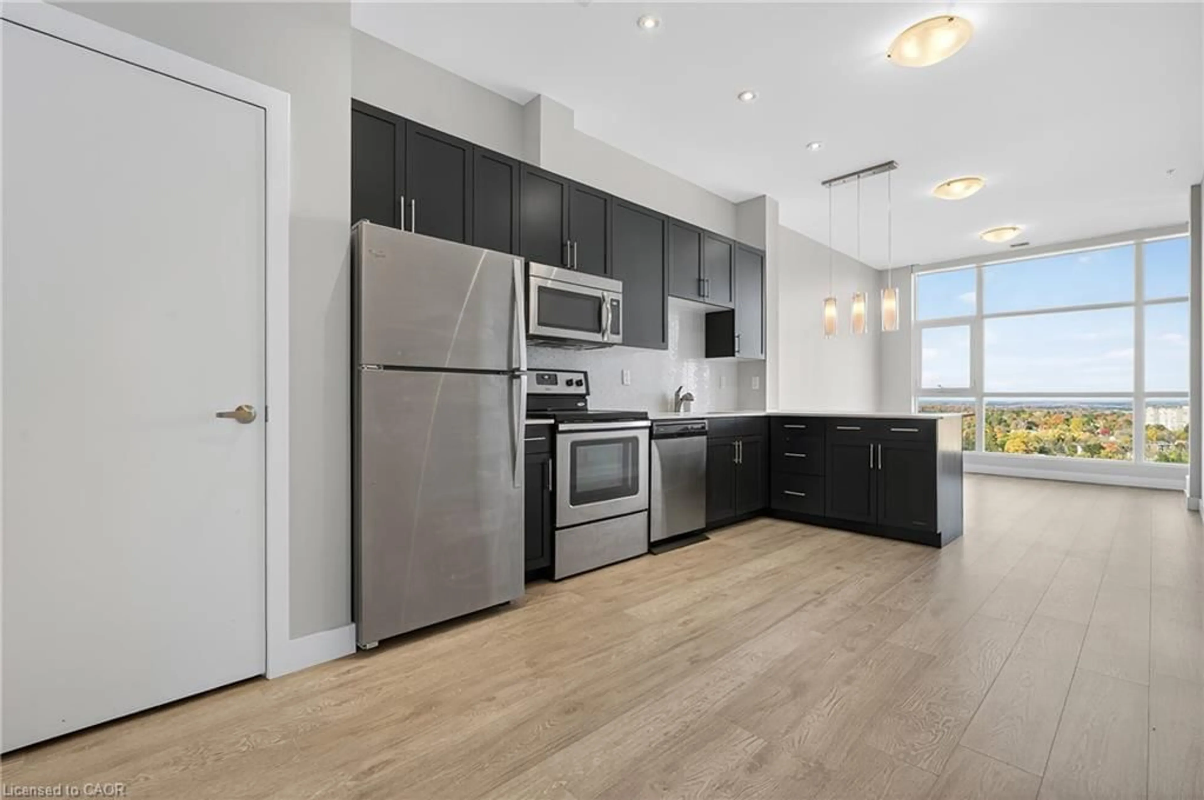 Open concept kitchen, unknown for 1 Victoria Street South St #1804, Kitchener Ontario N2G 0B5