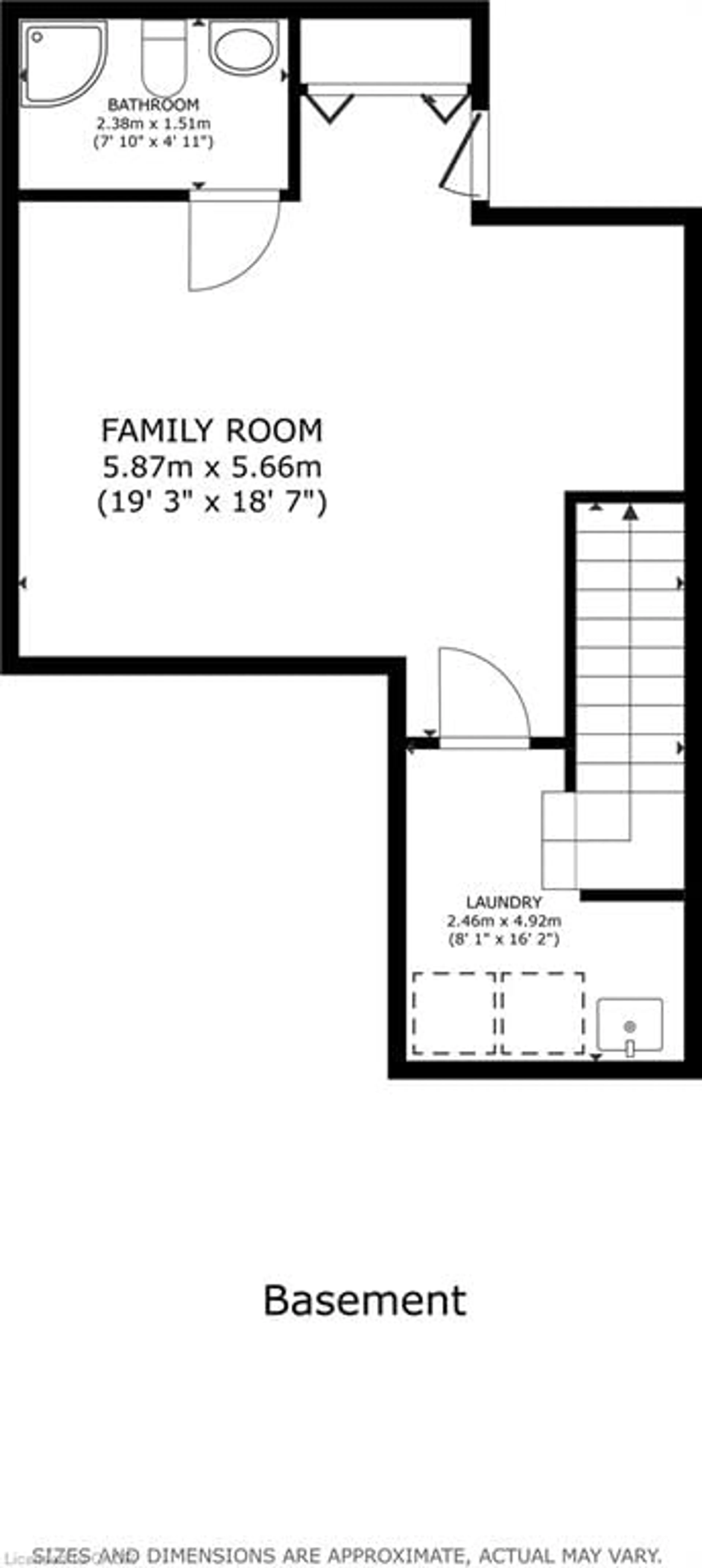 Floor plan for 135 Eastforest Trail, Kitchener Ontario N2N 3E4