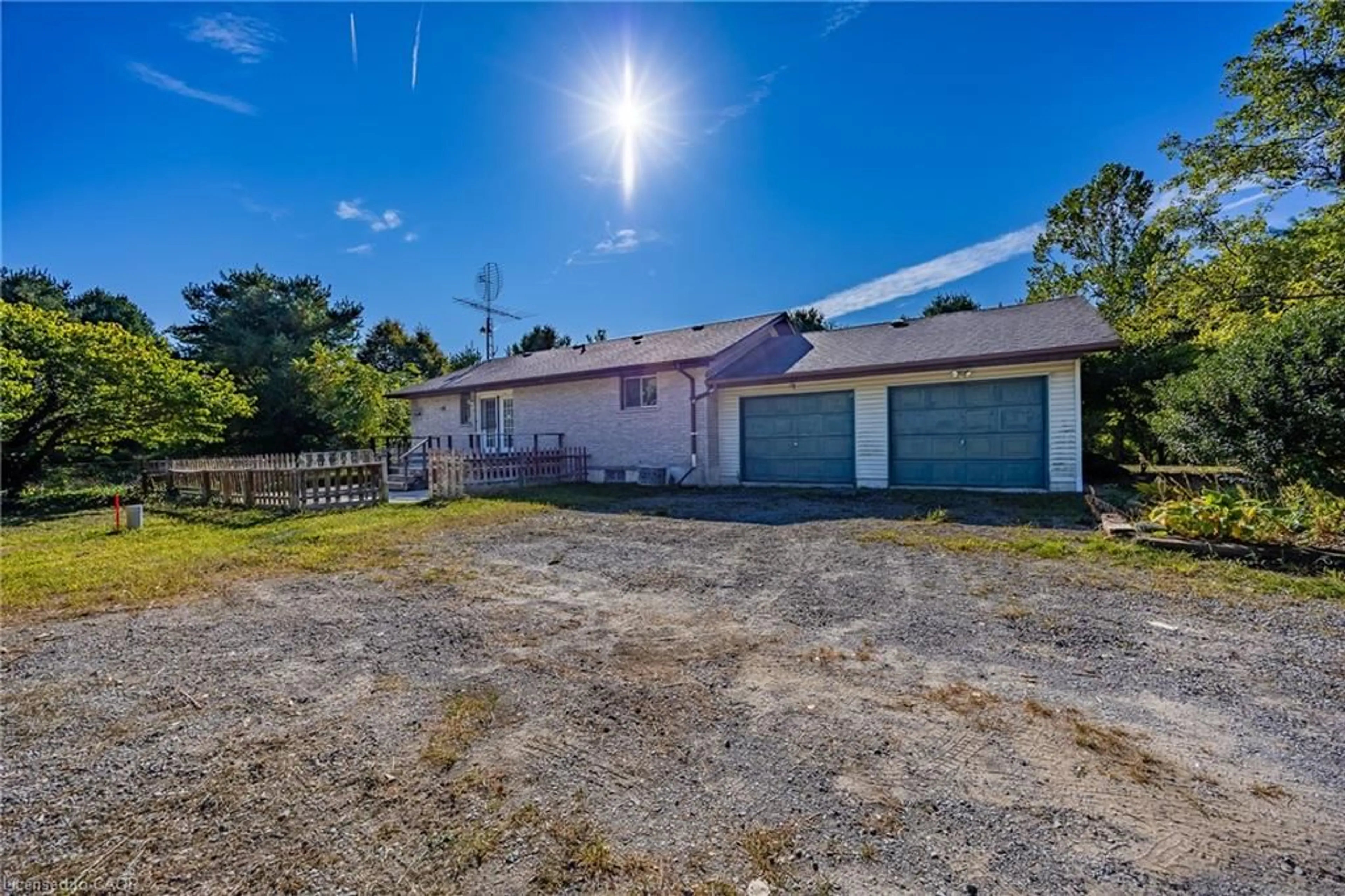 A pic from outside/outdoor area/front of a property/back of a property/a pic from drone, unknown for 10 Troyer Rd, Walsingham Ontario N0E 1X0