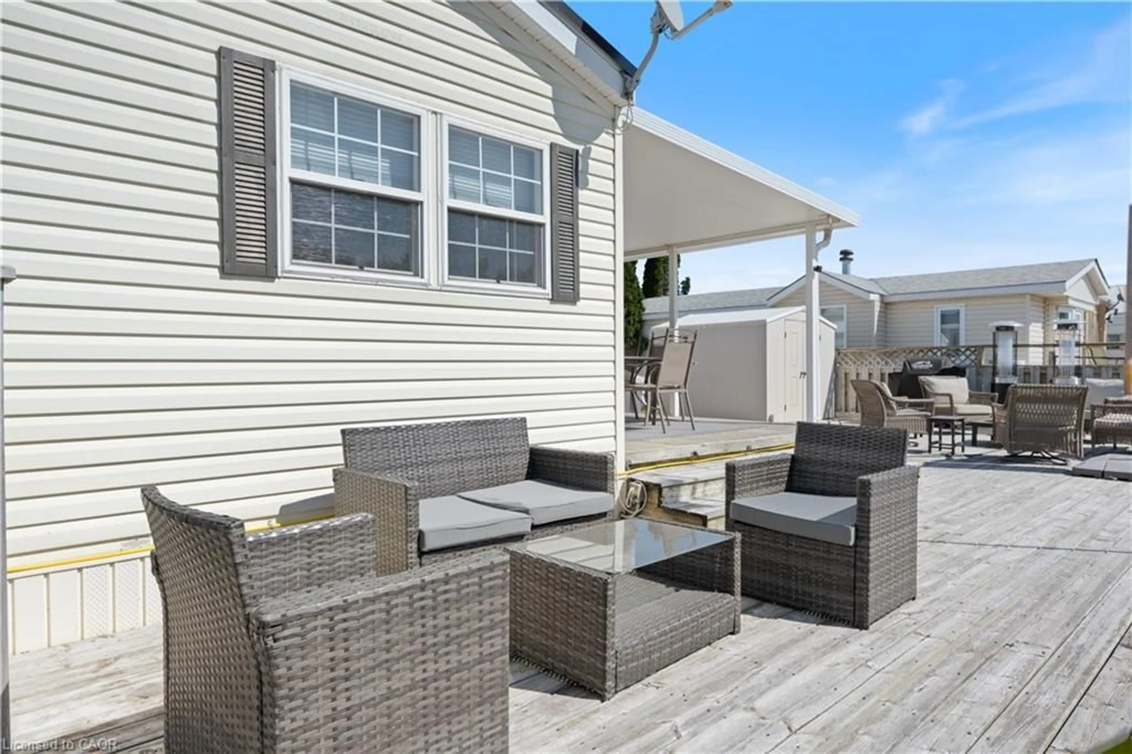 Patio, street for 92 Clubhouse Rd #7, Turkey Point Ontario N0E 1T0