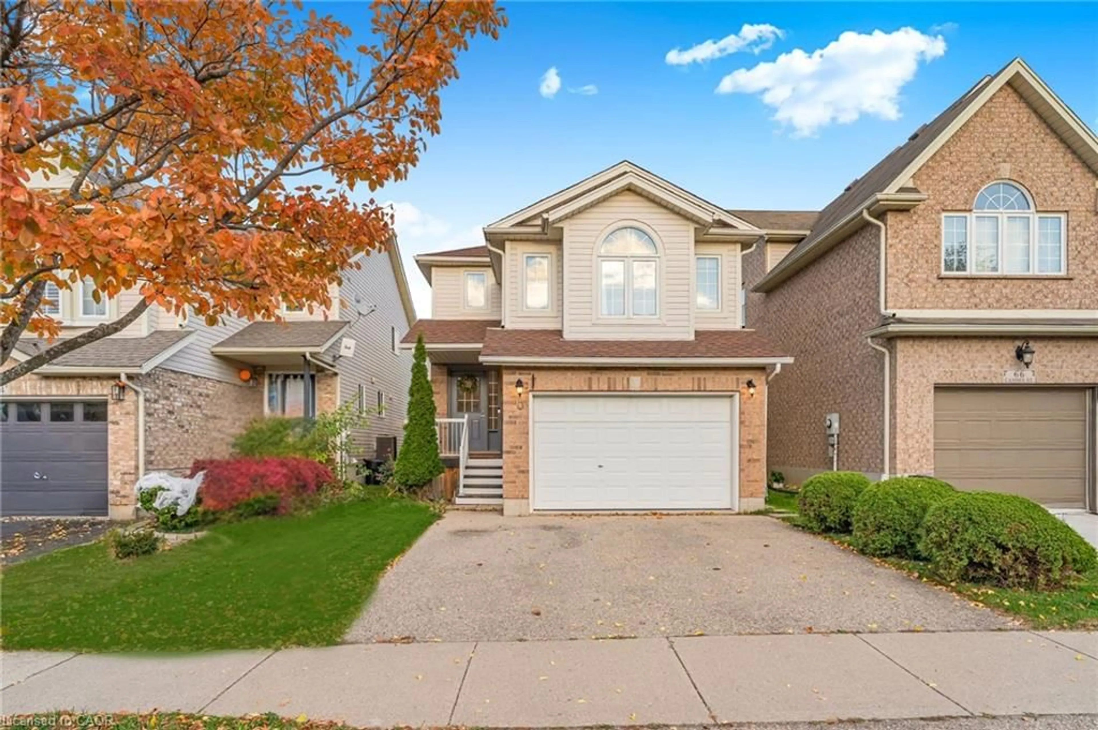 Home with vinyl exterior material, street for 70 Cannes St, Kitchener Ontario N2R 1V2