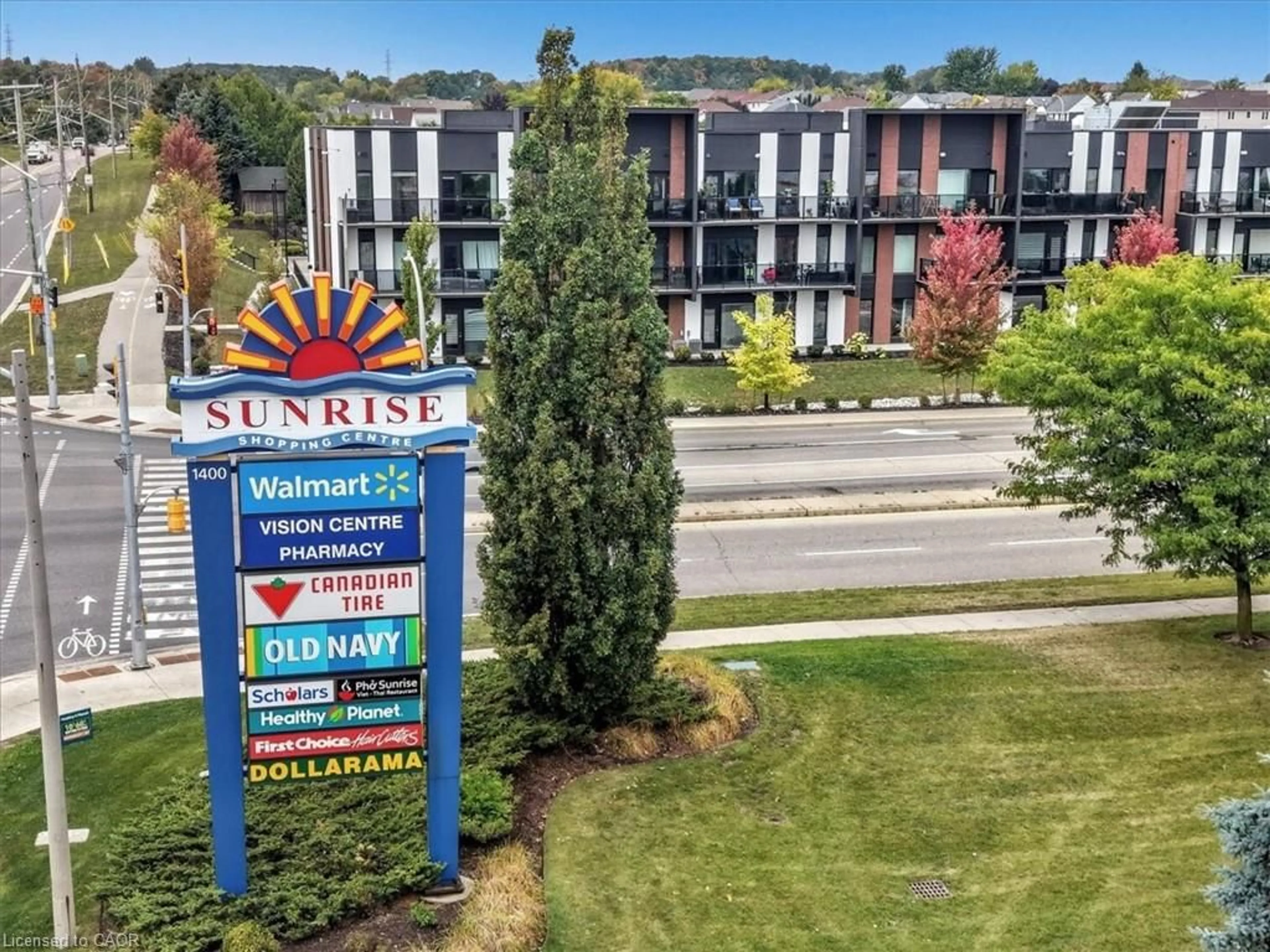 A pic from outside/outdoor area/front of a property/back of a property/a pic from drone, street for 5 Wake Robin Dr #304, Kitchener Ontario N2E 0H6