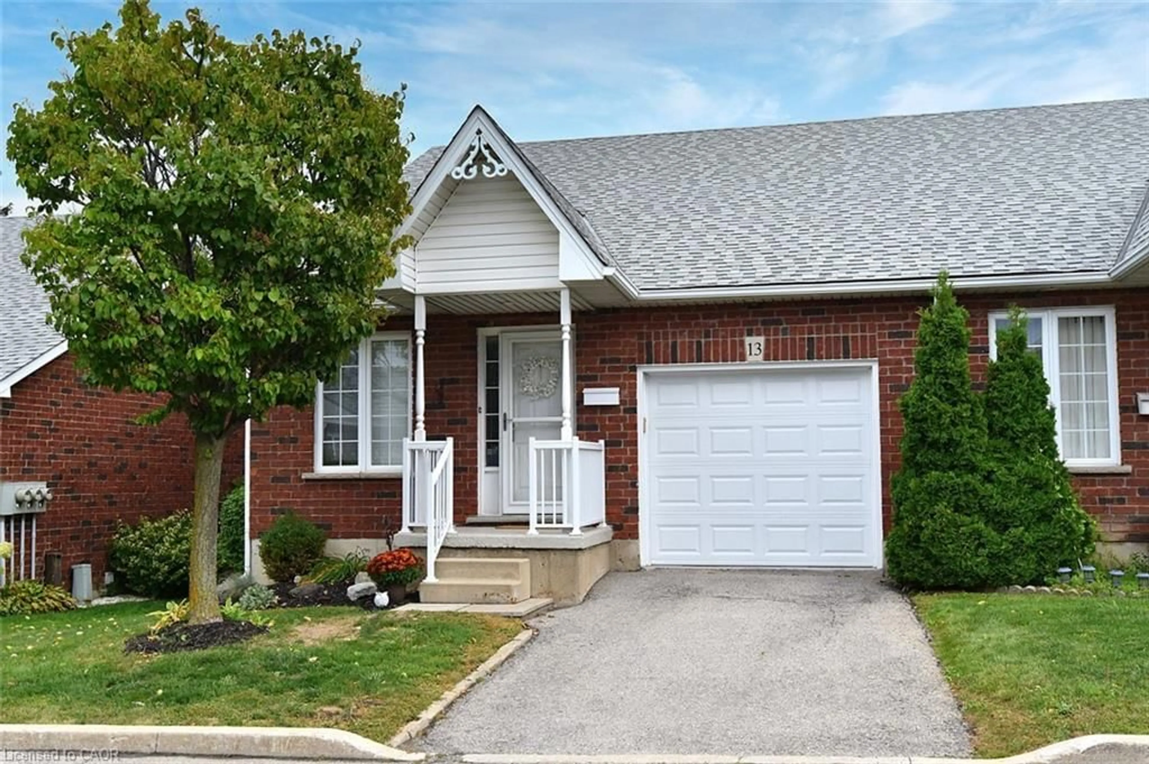 Home with brick exterior material, street for 243 Fennell Ave #13, Hamilton Ontario L9A 1S8
