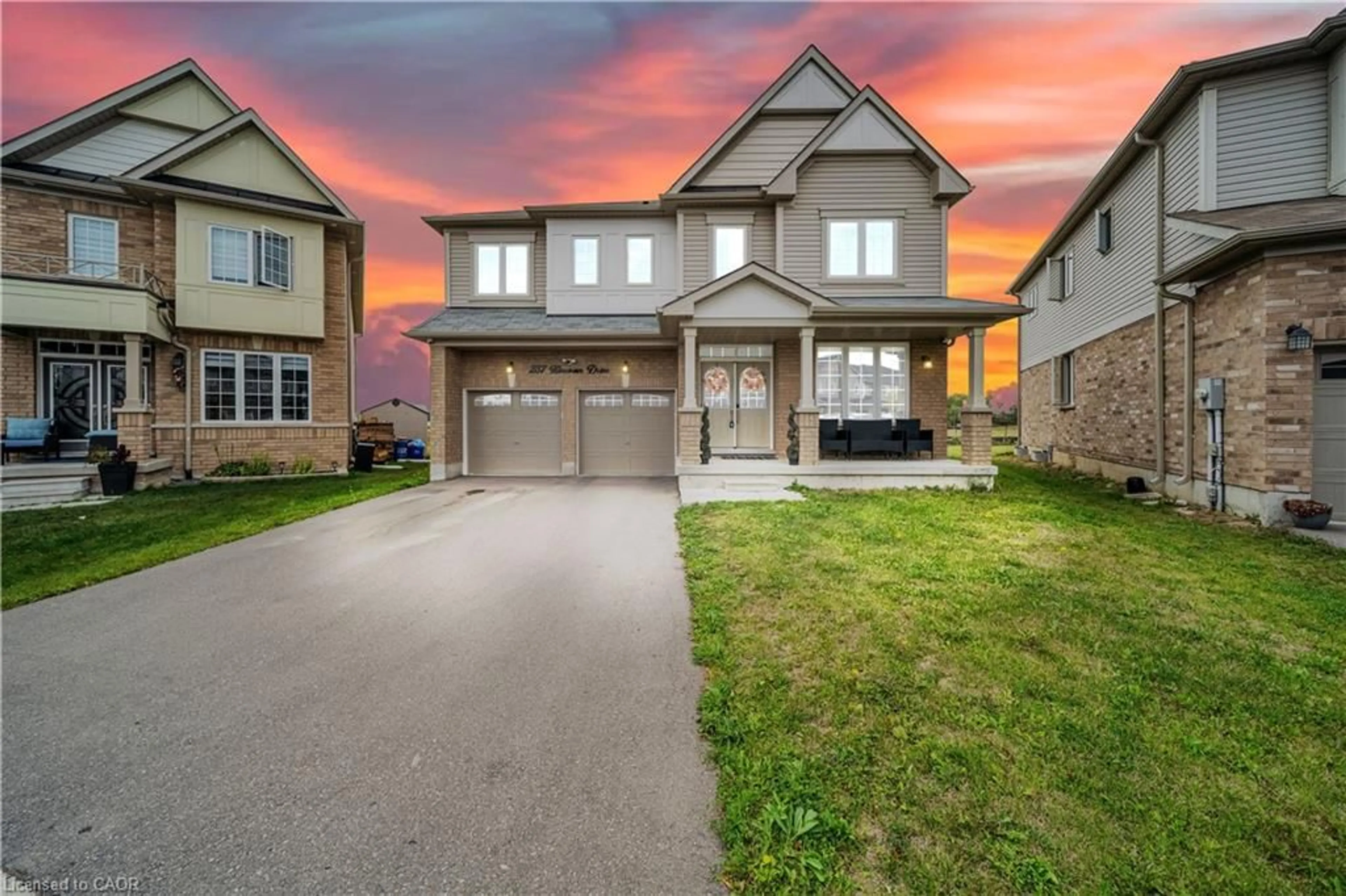 Home with brick exterior material, street for 237 Kinsman Dr, Binbrook Ontario L0R 1C0
