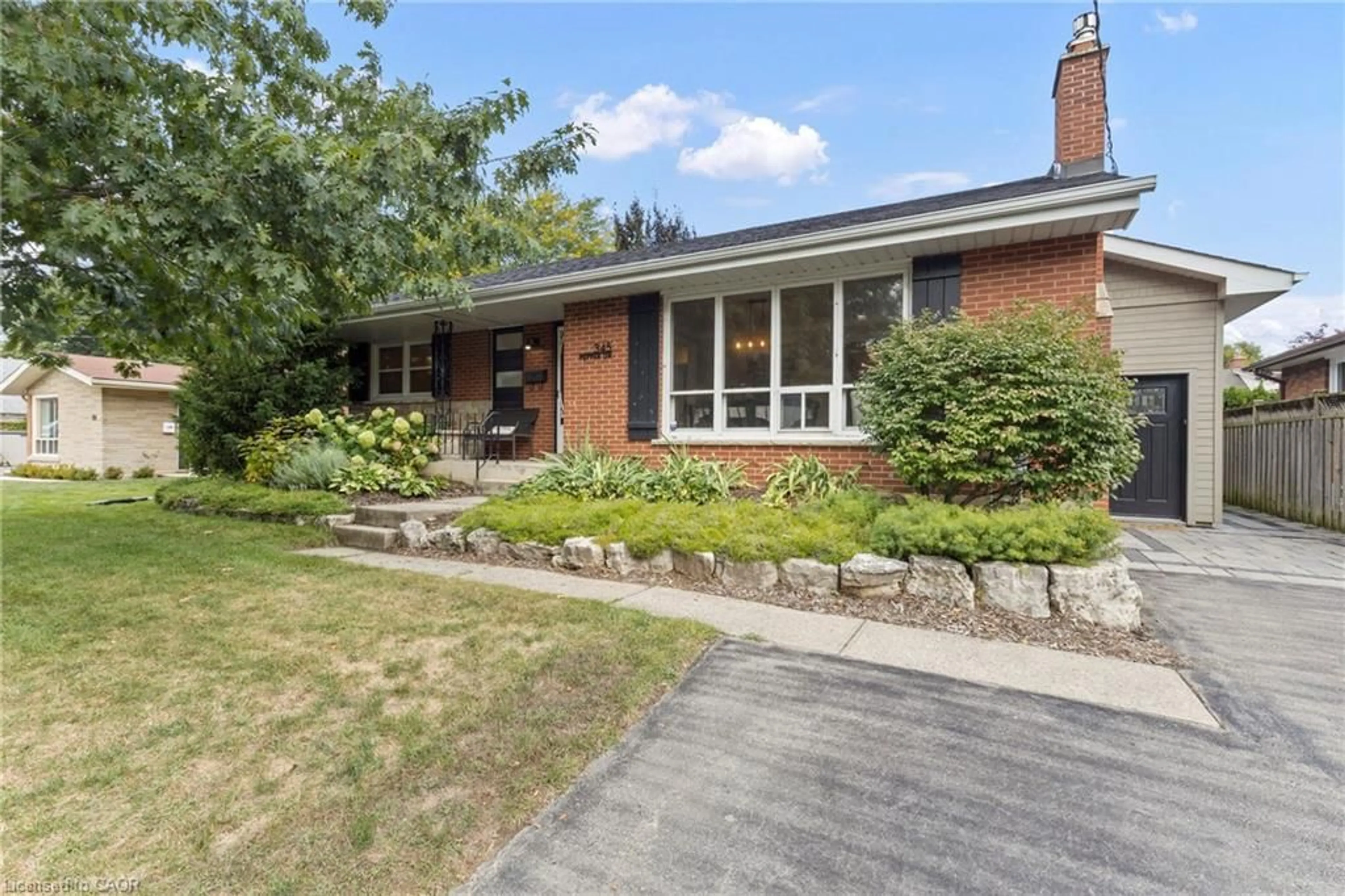 Home with brick exterior material, street for 345 Pepper Dr, Burlington Ontario L7R 3C8