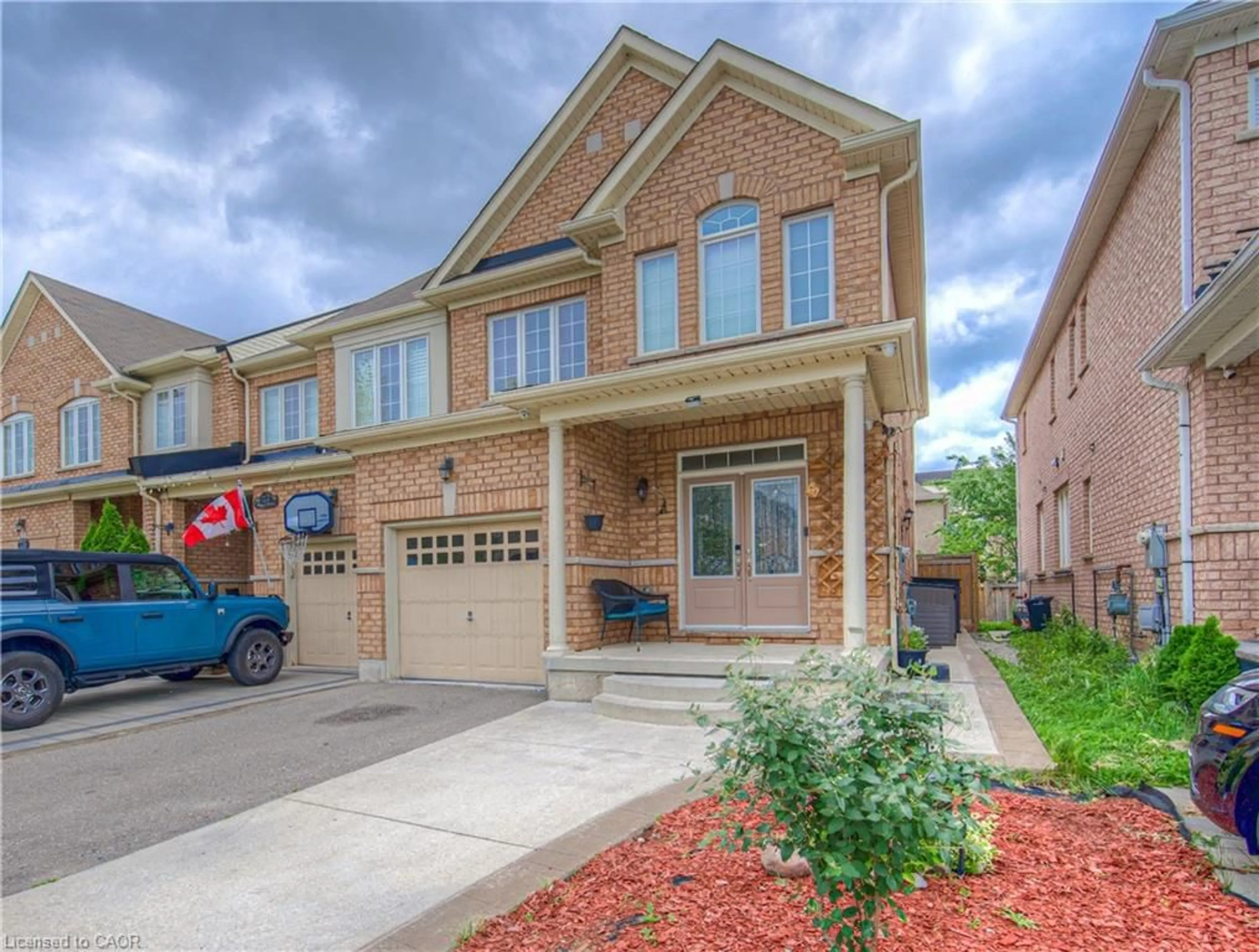 Home with brick exterior material, street for 722 Megson Terr, Milton Ontario L9T 8K5