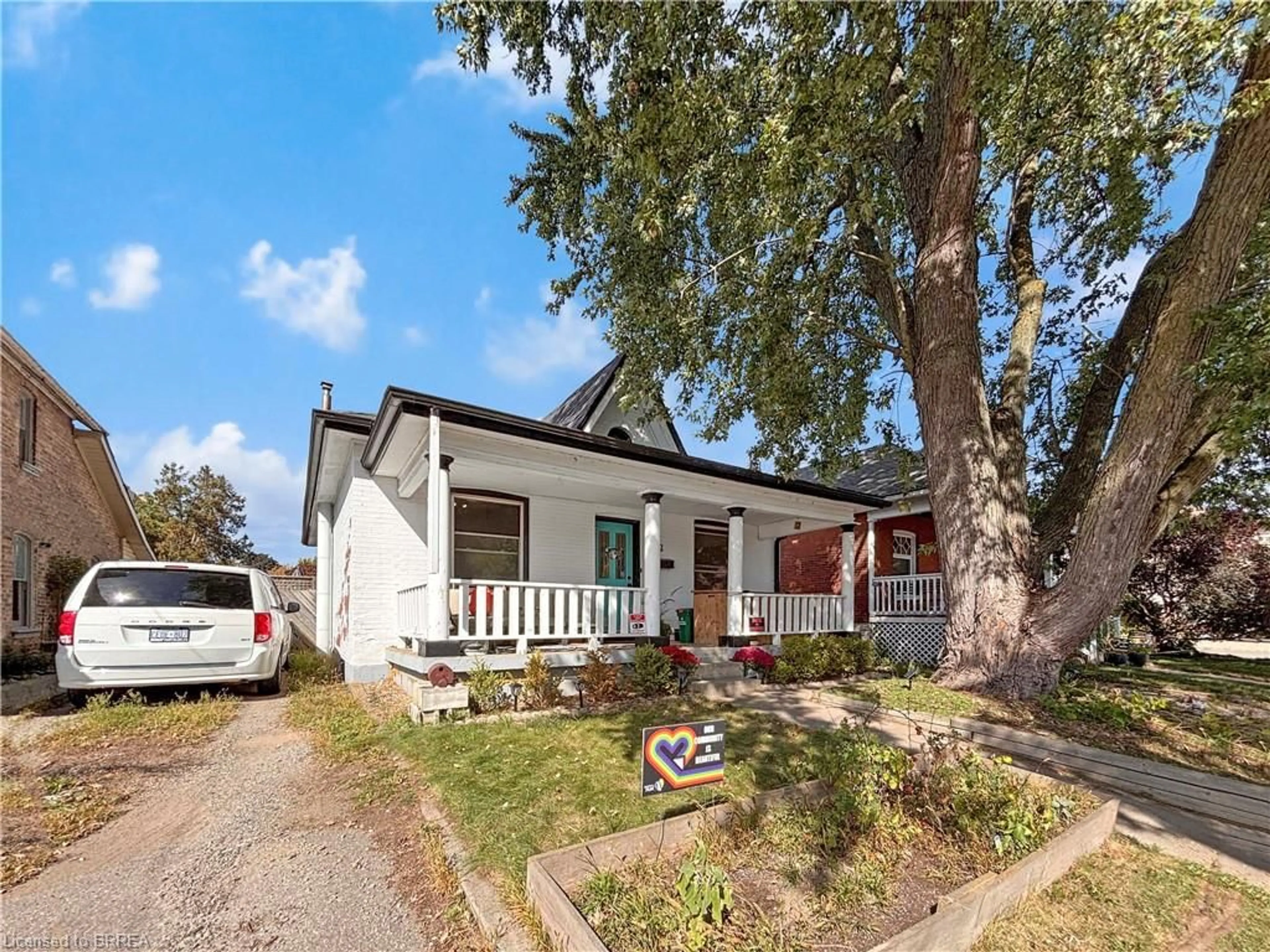 Home with brick exterior material, street for 12 Bedford St, Brantford Ontario N3T 3Z9