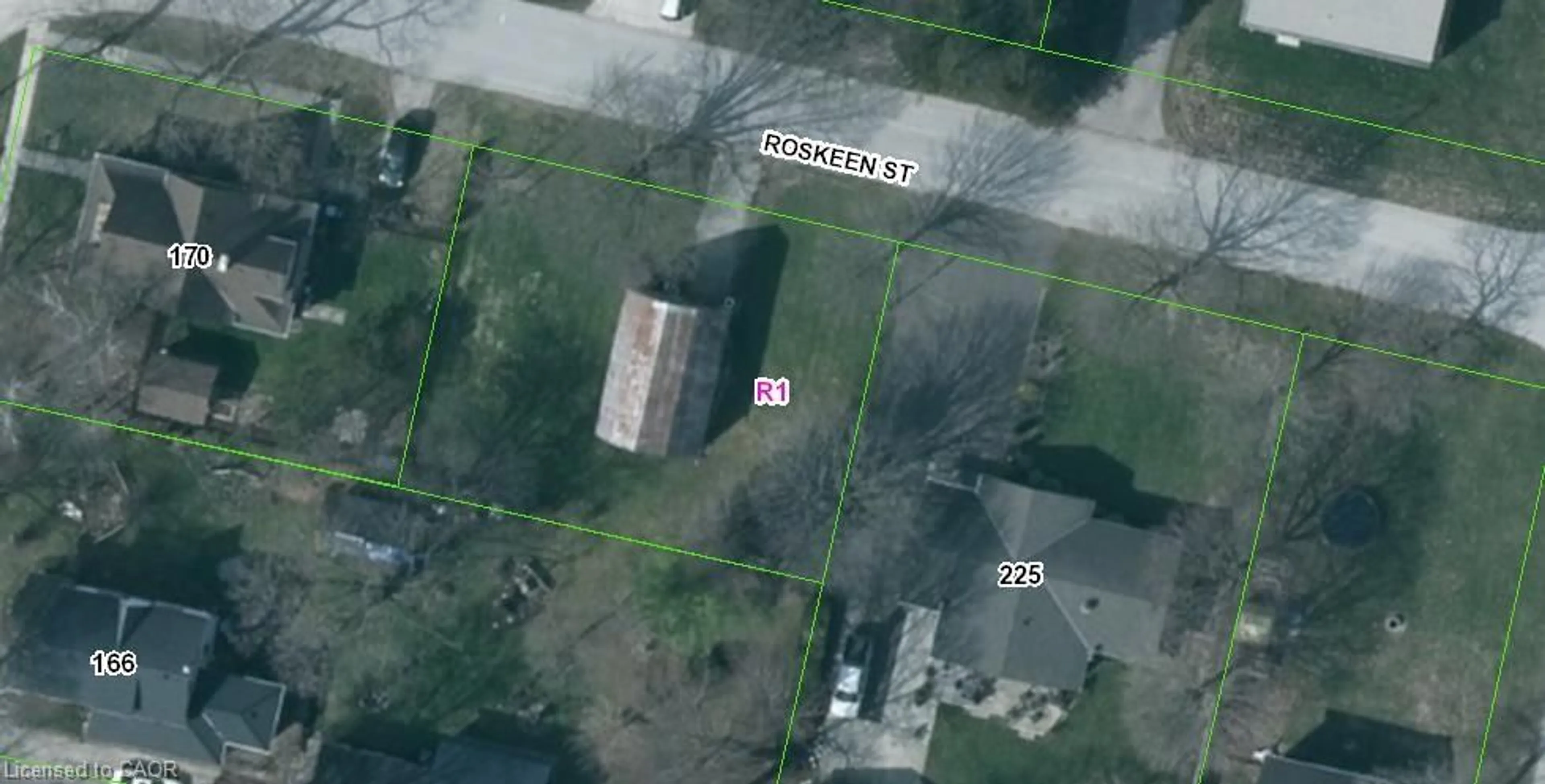 A pic from outside/outdoor area/front of a property/back of a property/a pic from drone, building for LOT 30 Roskeen St, Parkhill Ontario N0M 2K0