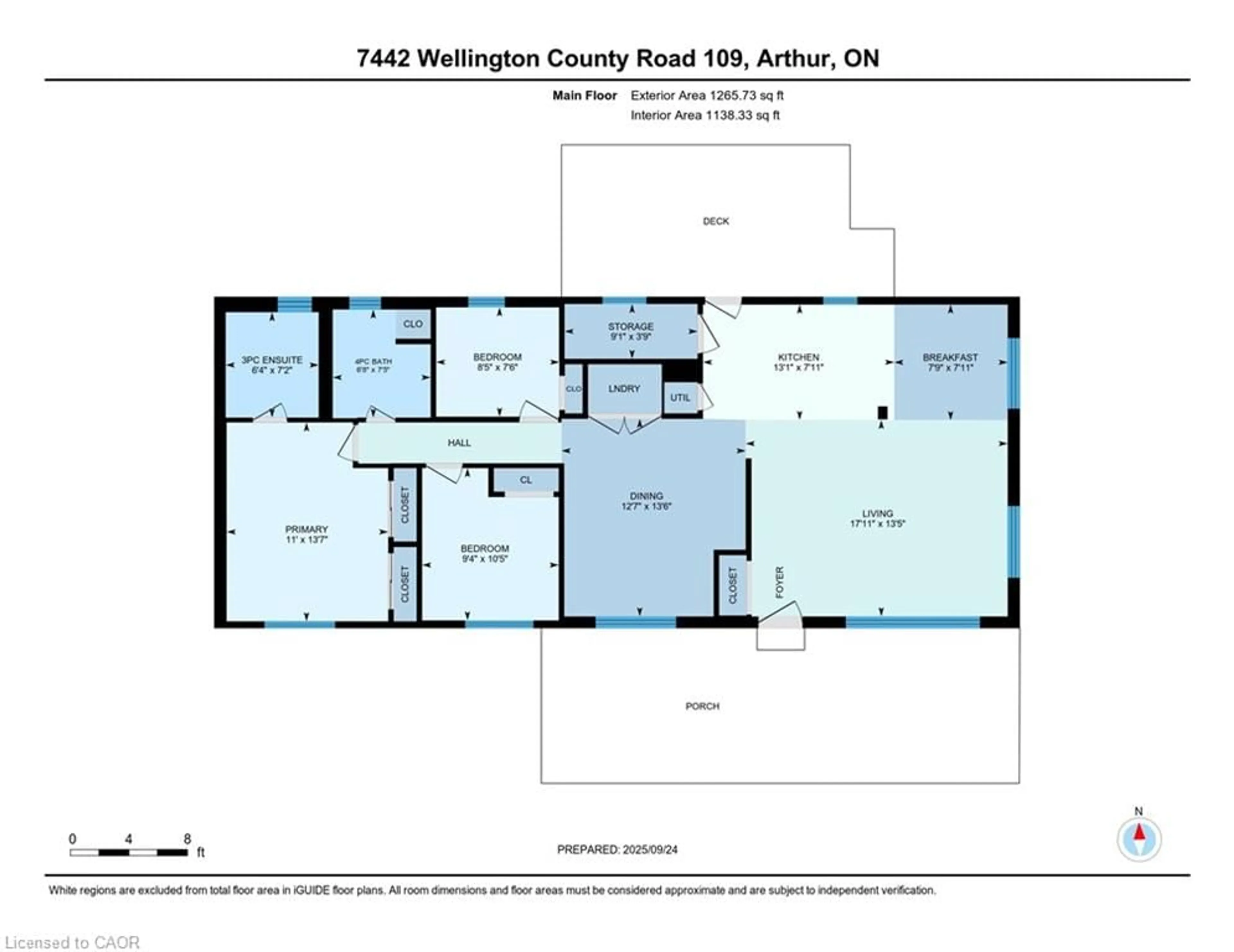 Floor plan for 7442 Wellington Road 109, Arthur Ontario N0G 1A0