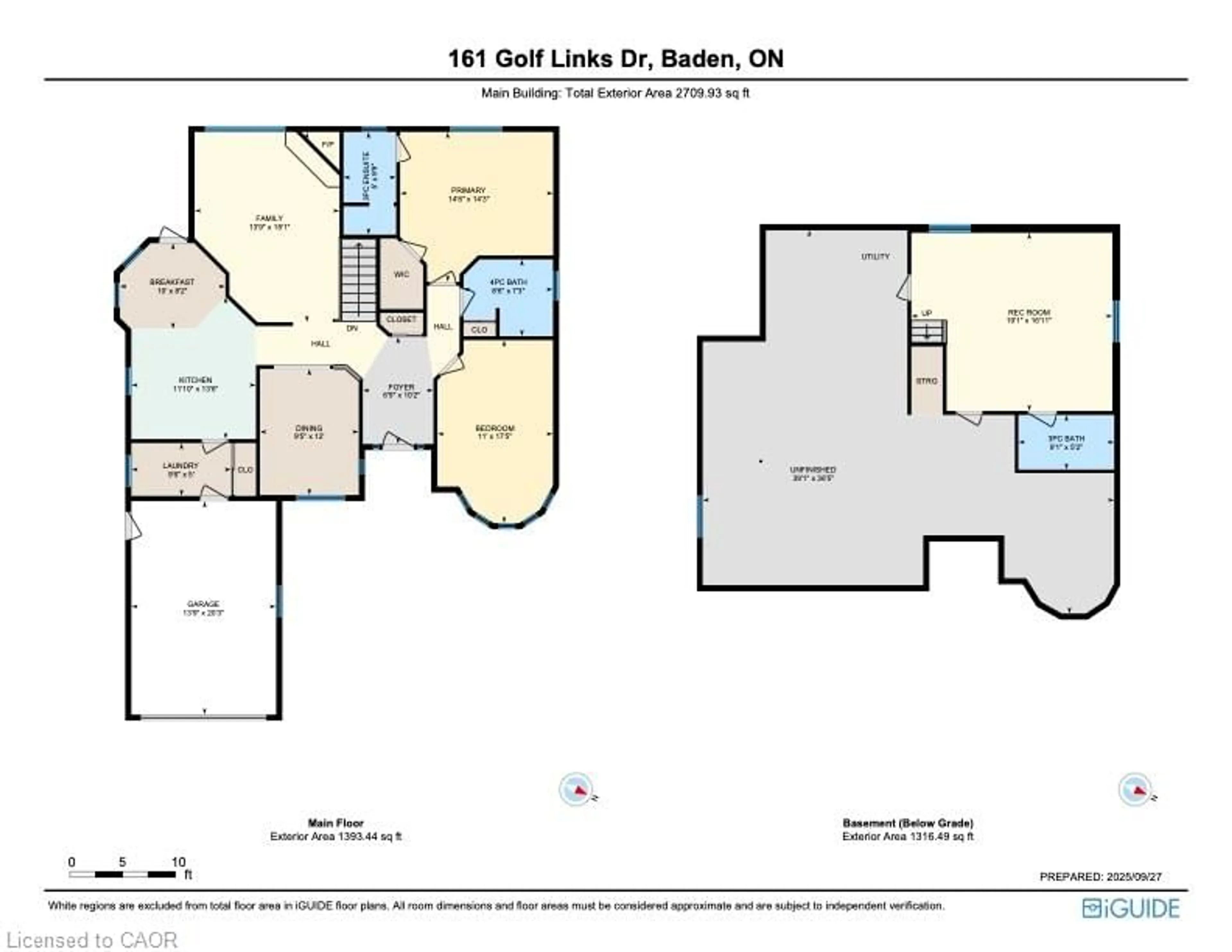 Floor plan for 161 Golf Links Dr #143, Baden Ontario N3A 3N8