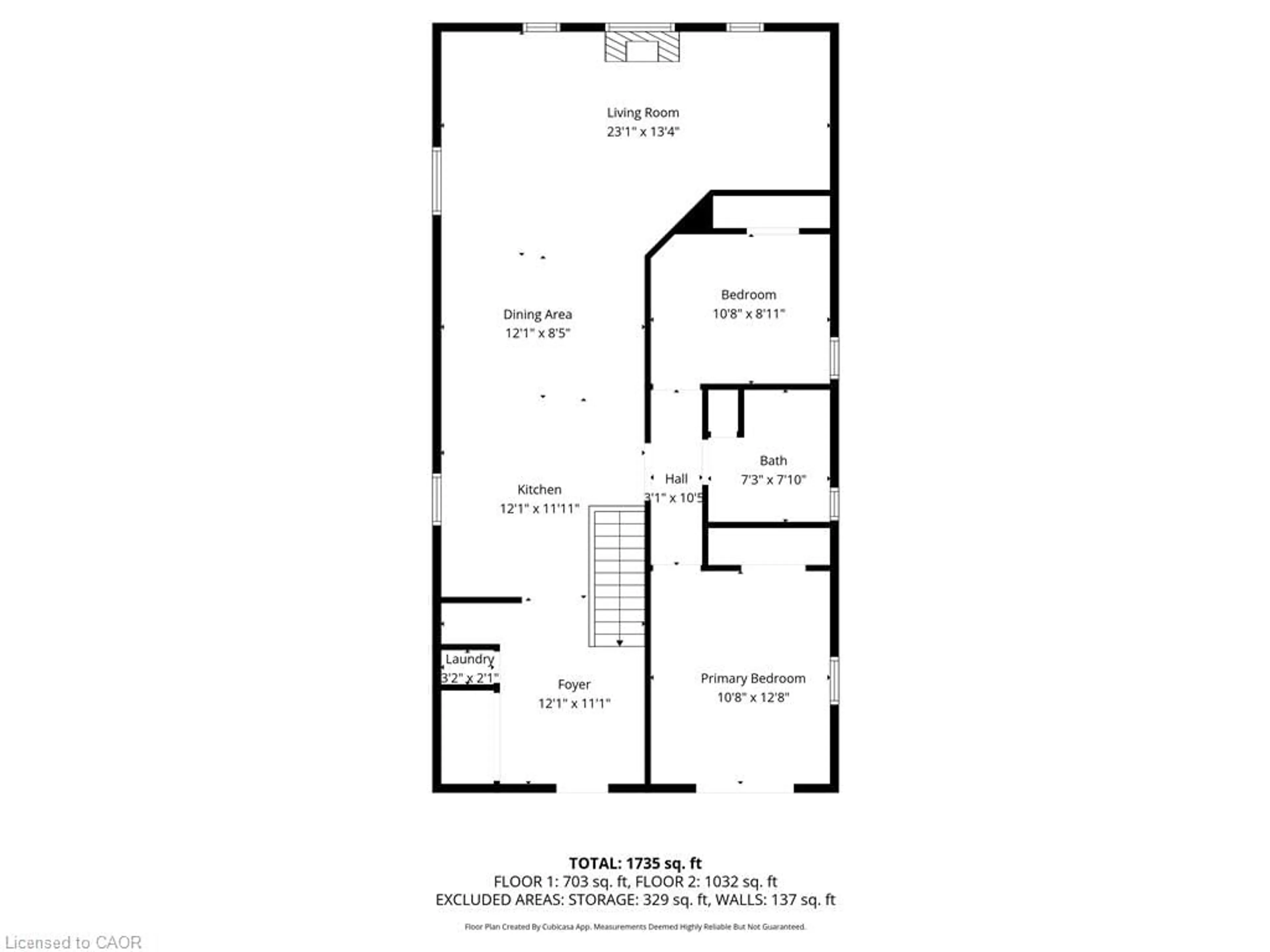 Floor plan for 1224 Front Rd, St. Williams Ontario N0E 1P0