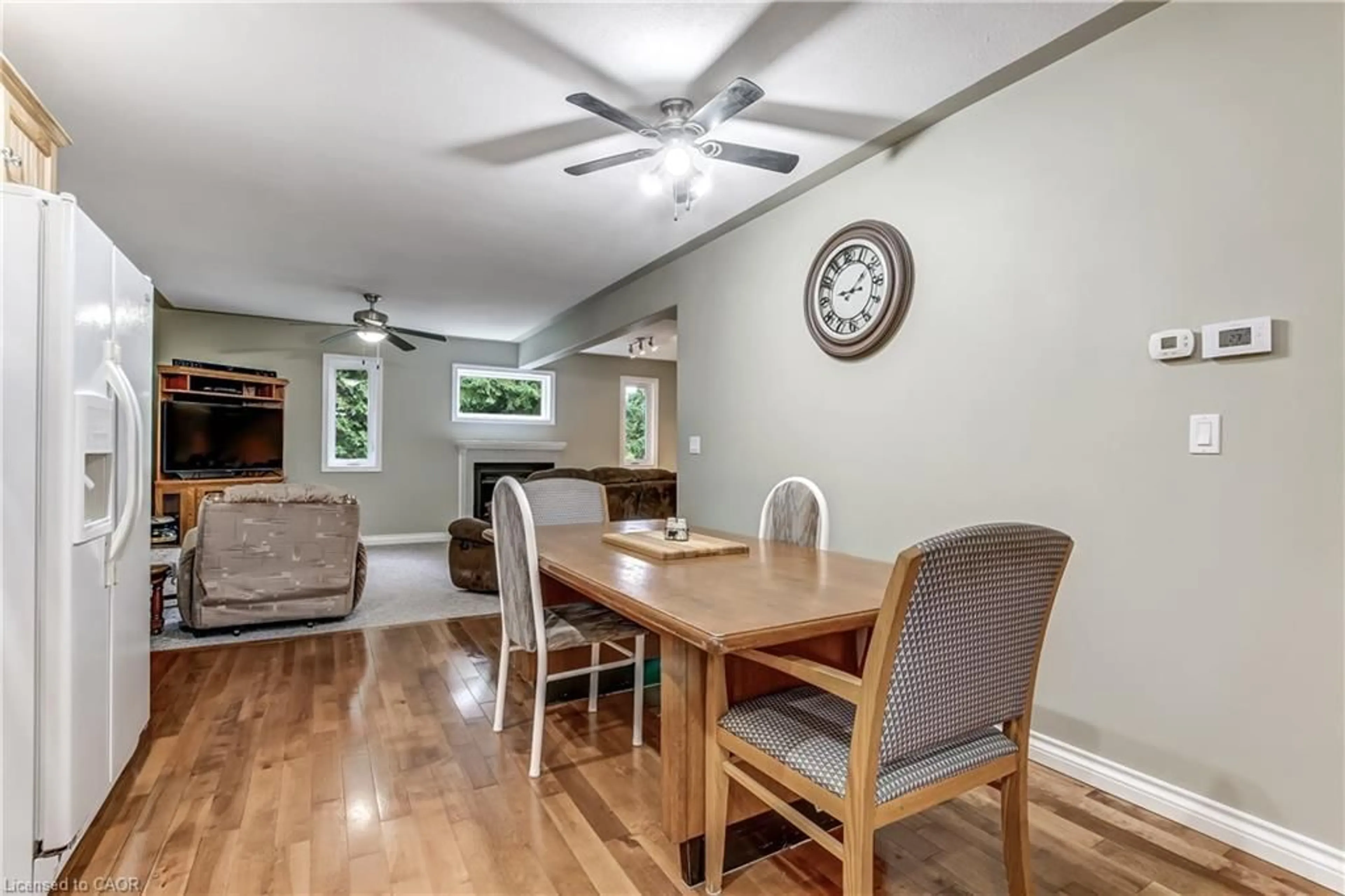 Dining room, wood/laminate floor for 1224 Front Rd, St. Williams Ontario N0E 1P0