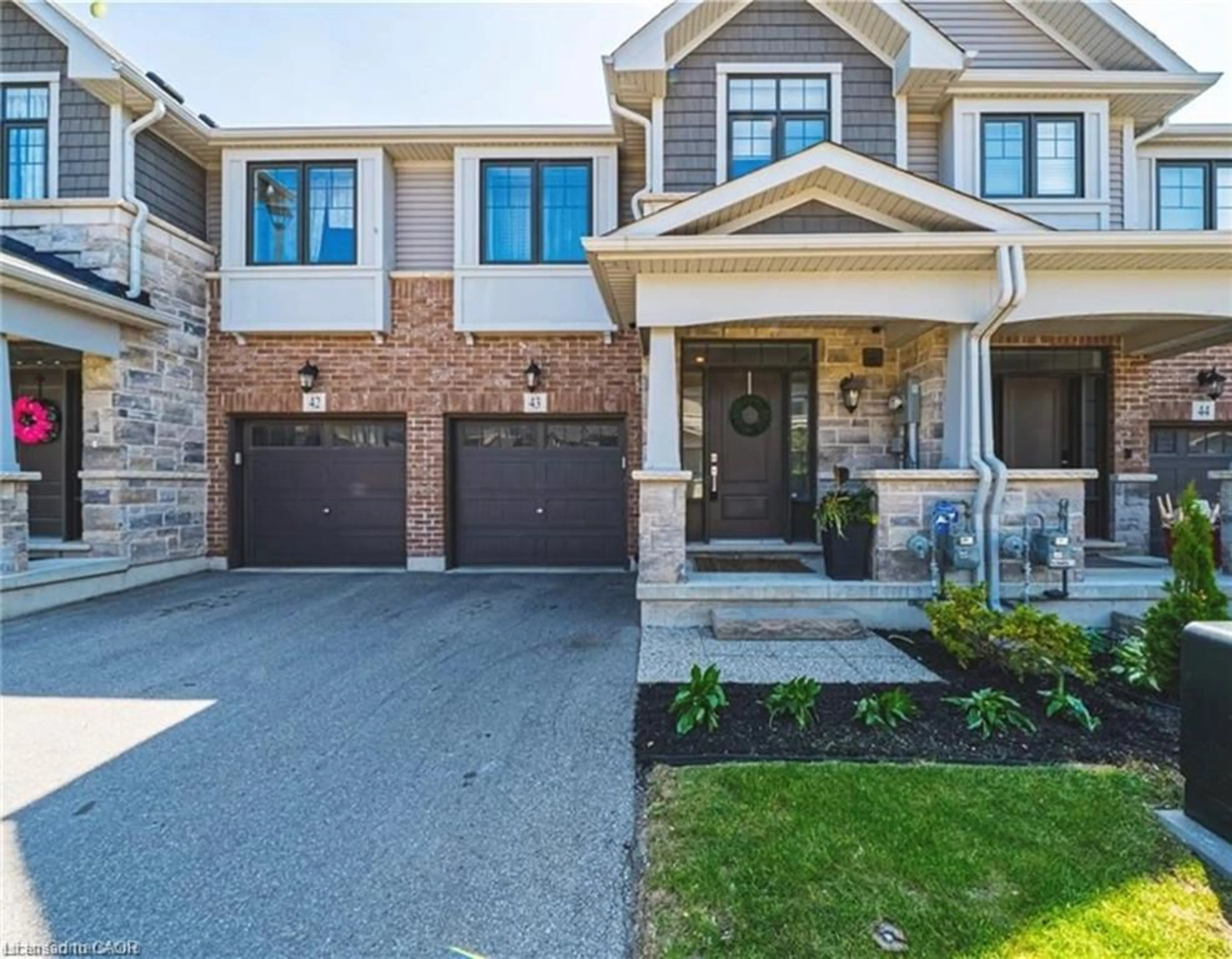 Home with brick exterior material, street for 1890 Rymal Rd #43, Stoney Creek Ontario L0R 1P0