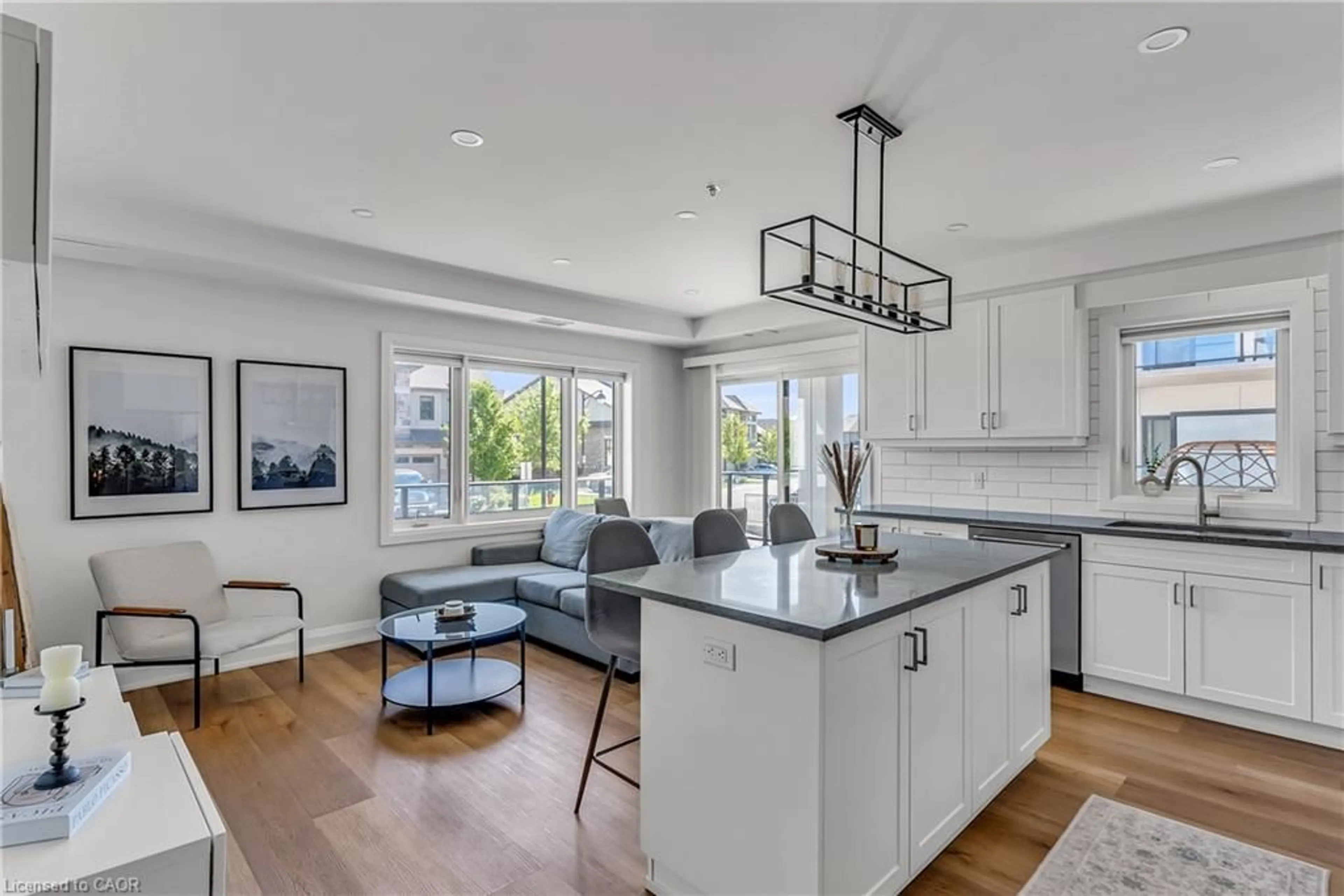 Open concept kitchen, unknown for 247 Grey Silo Rd #102, Waterloo Ontario N2K 0G7