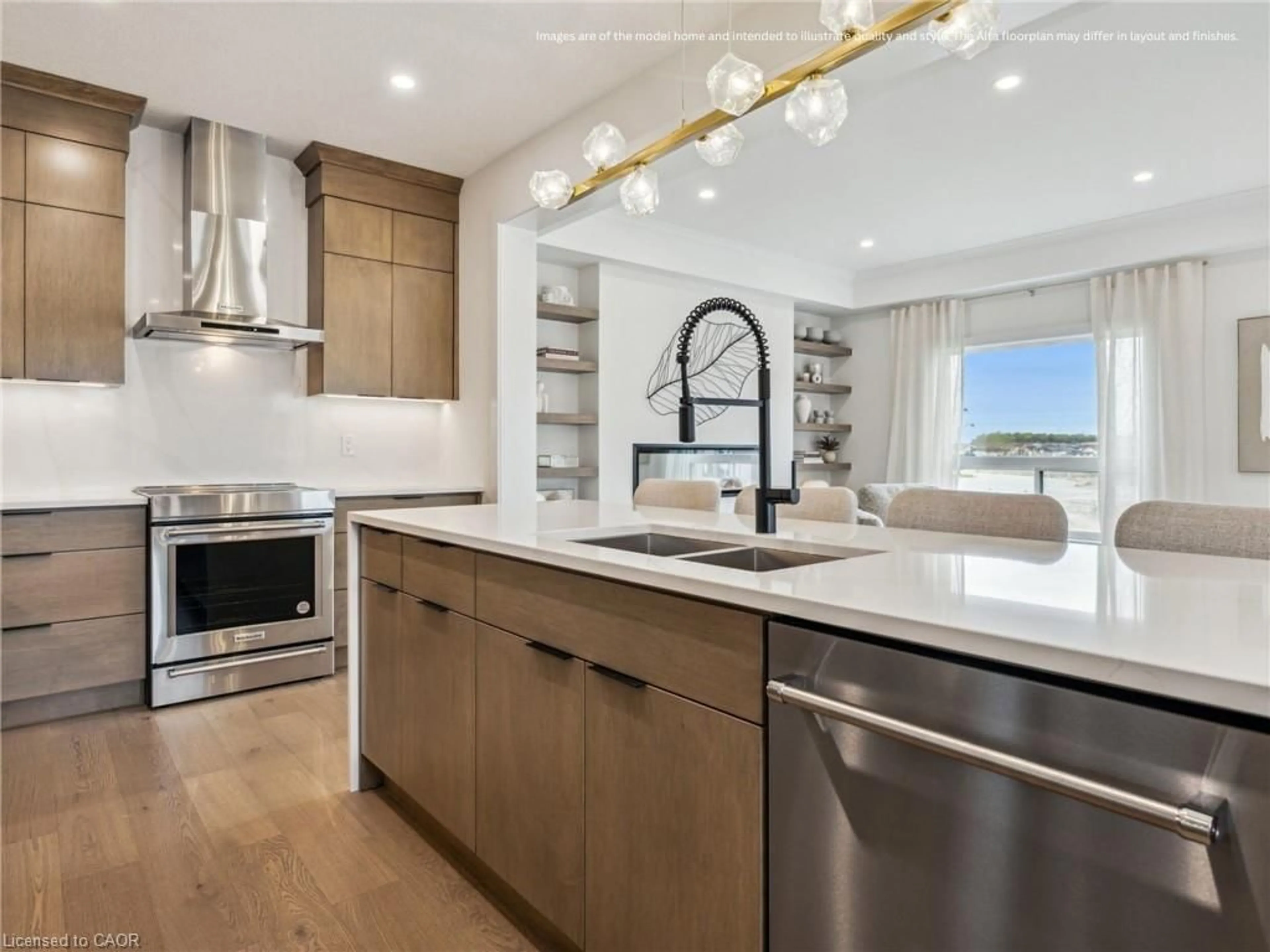 Open concept kitchen, unknown for 628 Anton Cres, Kitchener Ontario N2R 1P6