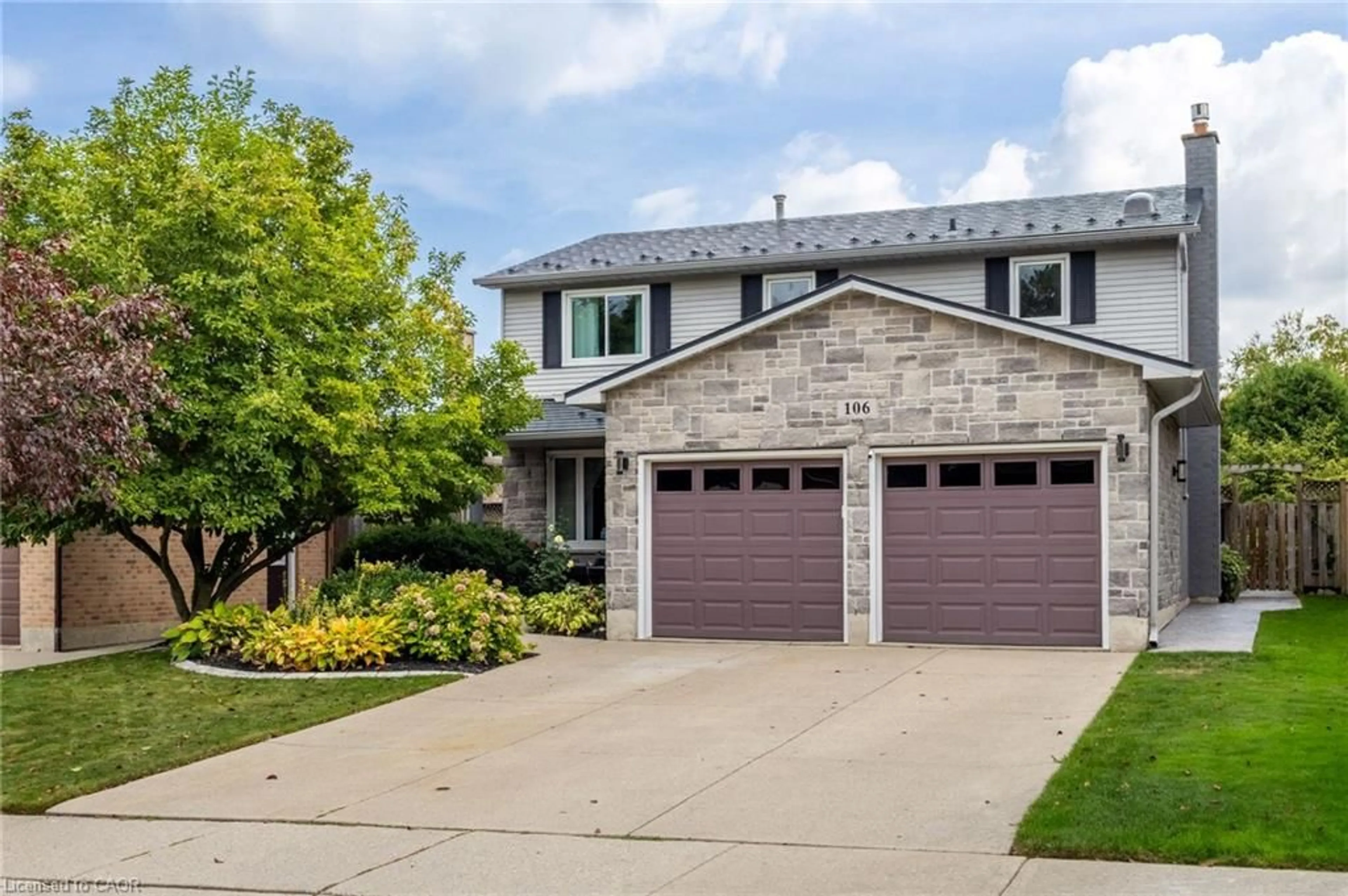 Home with brick exterior material, street for 106 Maple Dr, Hamilton Ontario L8G 4S4