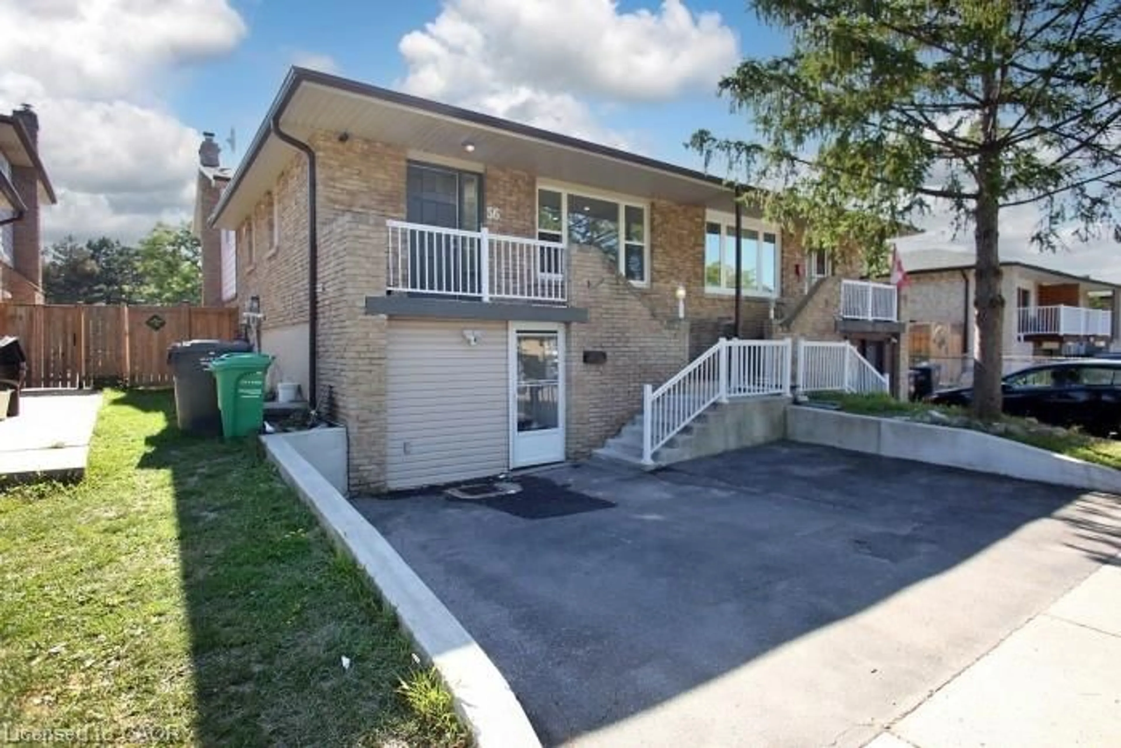Home with brick exterior material, street for 56 Abell Dr, Brampton Ontario L6V 2V8