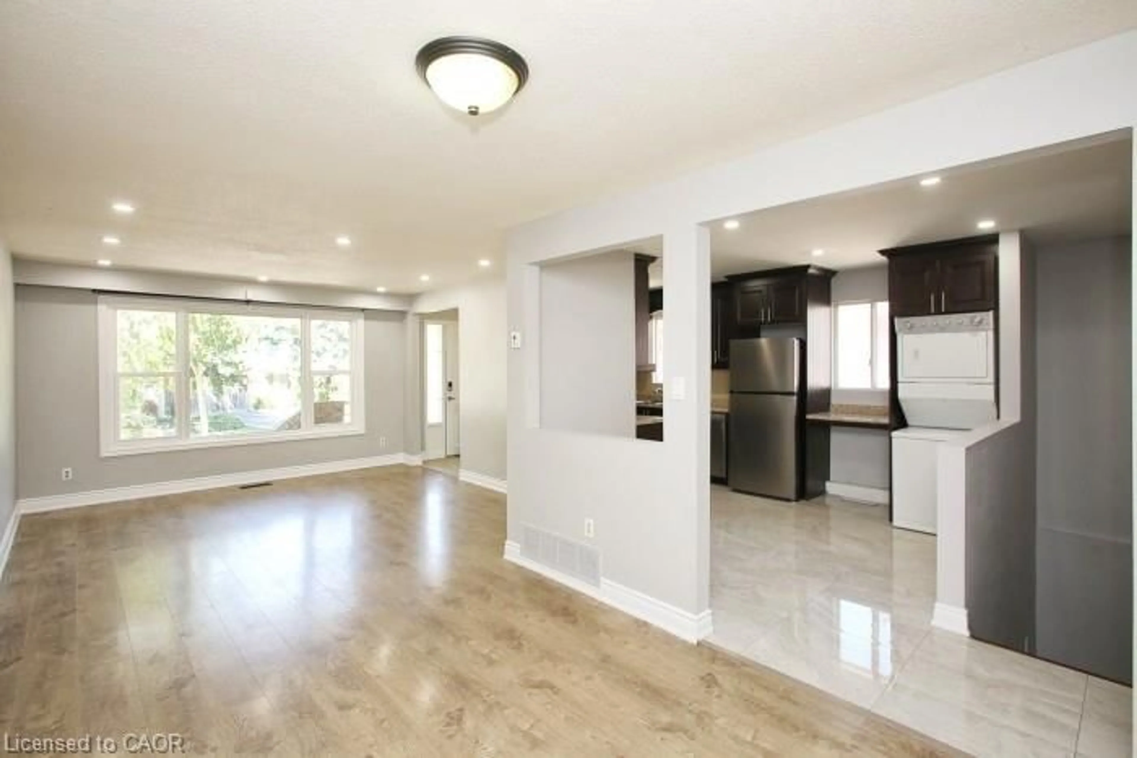 Open concept kitchen, ceramic/tile floor for 56 Abell Dr, Brampton Ontario L6V 2V8